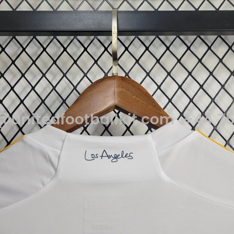 Unitedfootballkit.com | LA Galaxy 2024 Home Stadium Jersey - Fans Version -Customize Name, Number and Patch | Worldwide Shipping