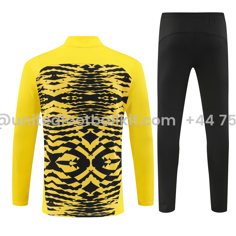 Unitedfootballkit.com | Dortmund 24-25 Long Sleeve Training Set - Yellow Camouflage -Customize Name, Number and Patch | Worldwide Shipping