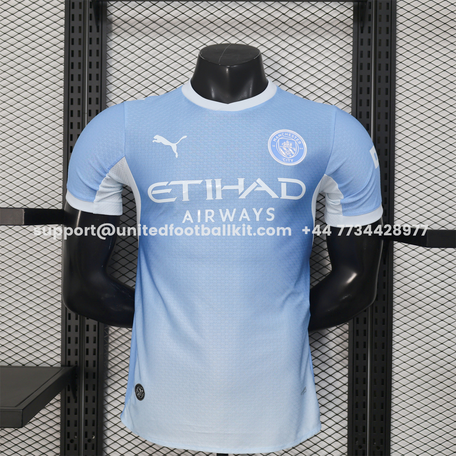 Unitedfootballkit.com | Manchester City 26-27 Home Jersey - Player Version -Customize Name, Number and Patch | Worldwide Shipping