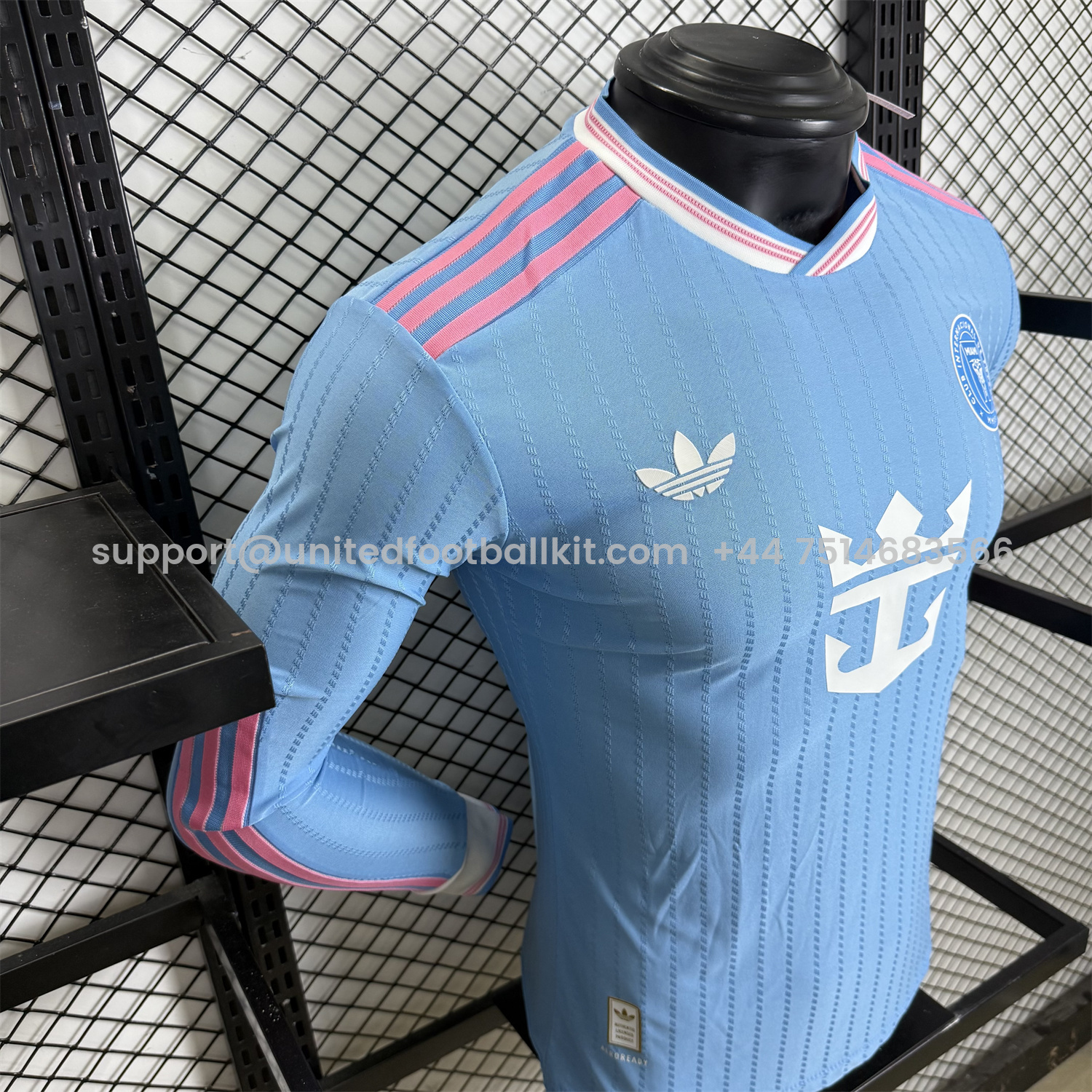 Unitedfootballkit.com | INT M.A.M 25-26 Third Long Sleeves Jersey - Player Version -Customize Name, Number and Patch | Worldwide Shipping