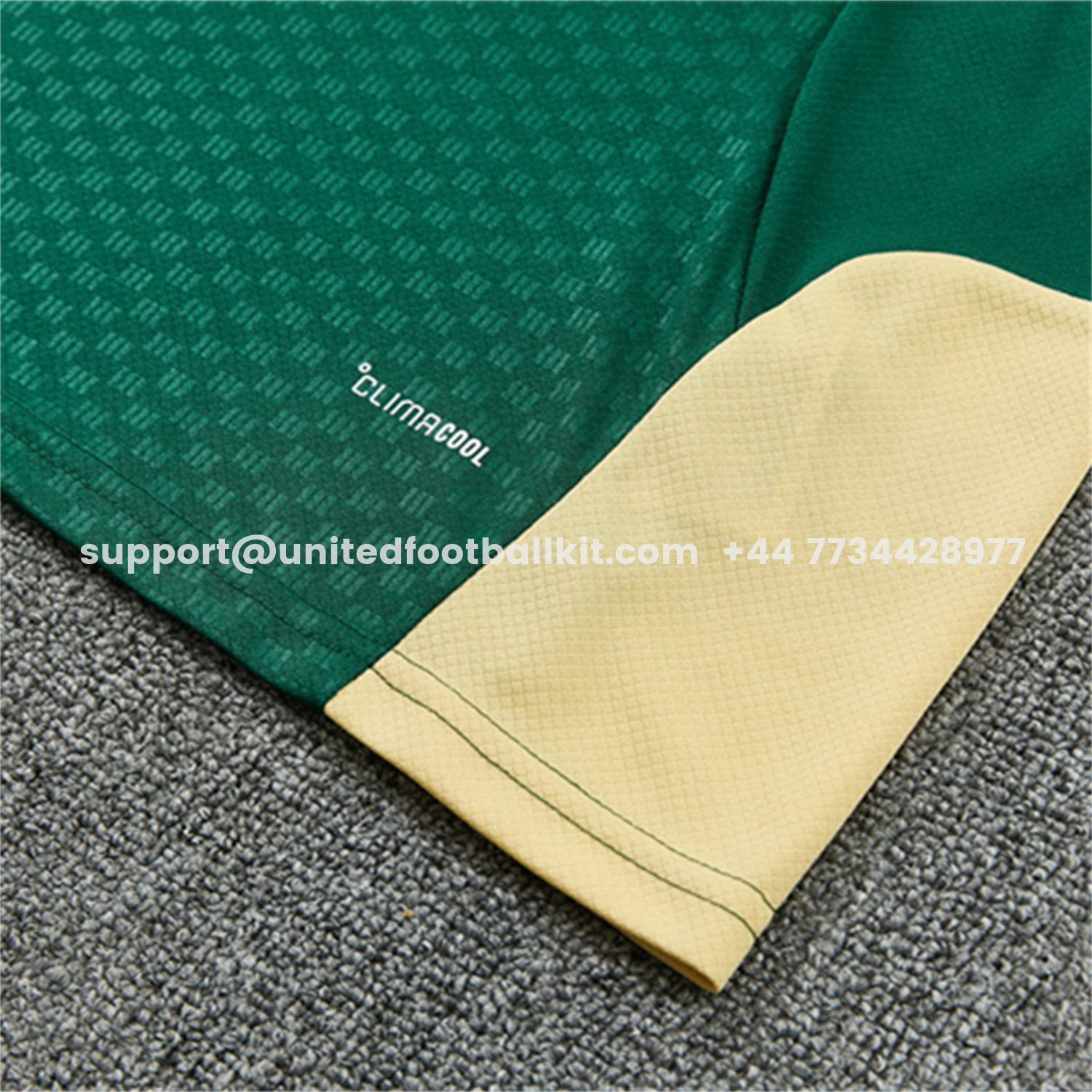 Unitedfootballkit.com | Real Madrid 26-27 Short-Sleeve Training Set - Green Top & Green Shorts -Customize Name, Number and Patch | Worldwide Shipping