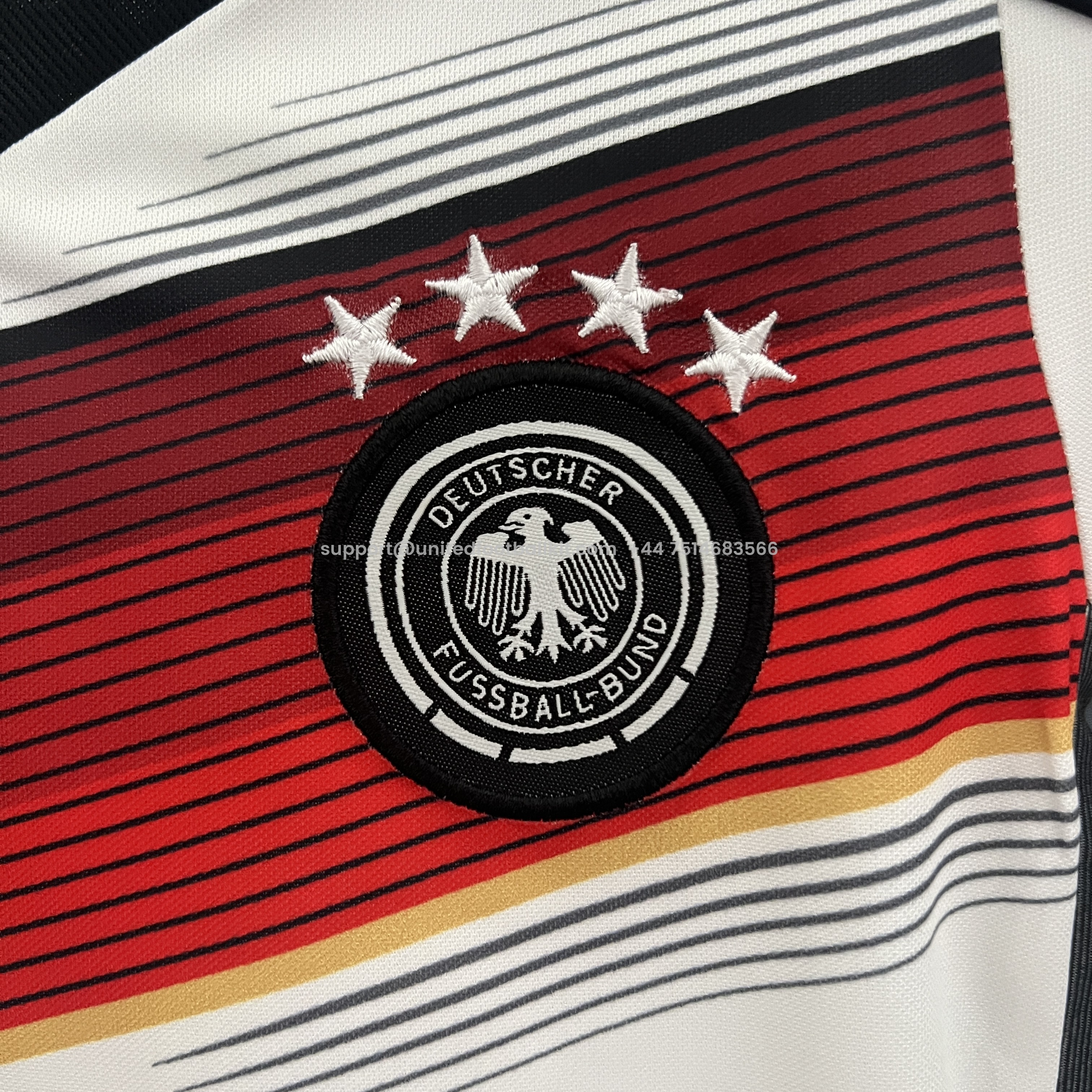 Unitedfootballkit.com | Retro Germany 2014 Home Stadium Kids Kit -Customize Name, Number and Patch | Worldwide Shipping