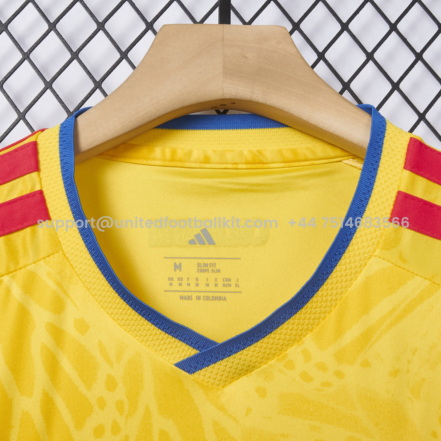 Unitedfootballkit.com | Colombia 2026 Home Jersey - Fans Version -Customize Name, Number and Patch | Worldwide Shipping