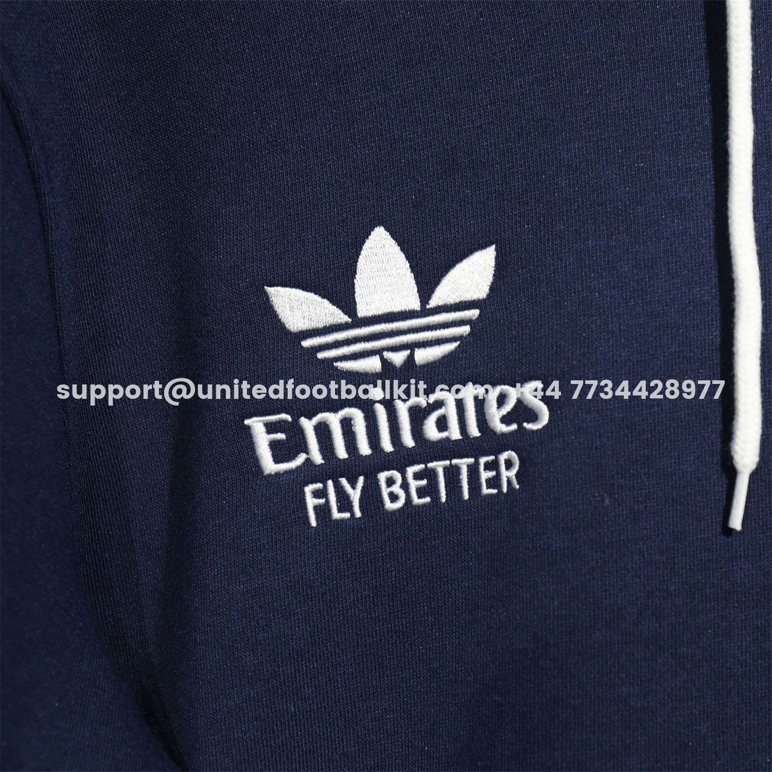 Unitedfootballkit.com | Arsenal 25-26 Pure Color Training Set - Dark Blue Top and Dark Blue Pants -Customize Name, Number and Patch | Worldwide Shipping