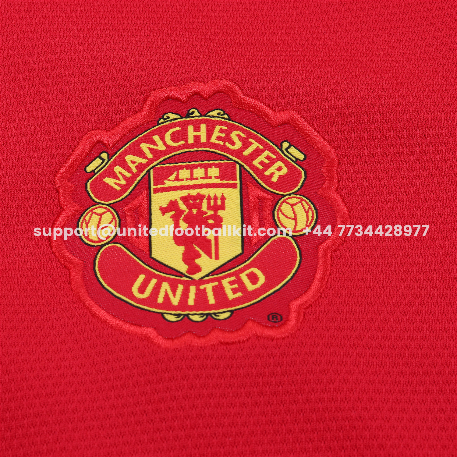 Unitedfootballkit.com | Retro Manchester United 2013-14 Home Kids Kit -Customize Name, Number and Patch | Worldwide Shipping