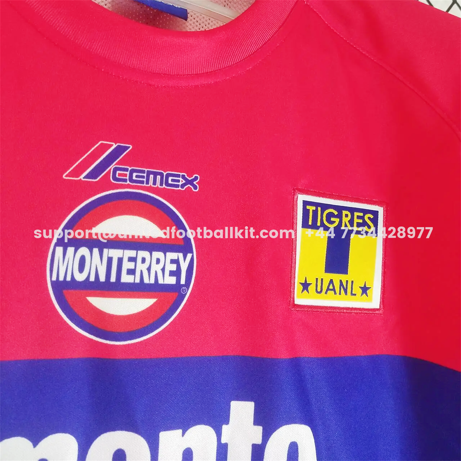 Unitedfootballkit.com | Retro Tigres UANL 2002-03 Third Jersey -Customize Name, Number and Patch | Worldwide Shipping