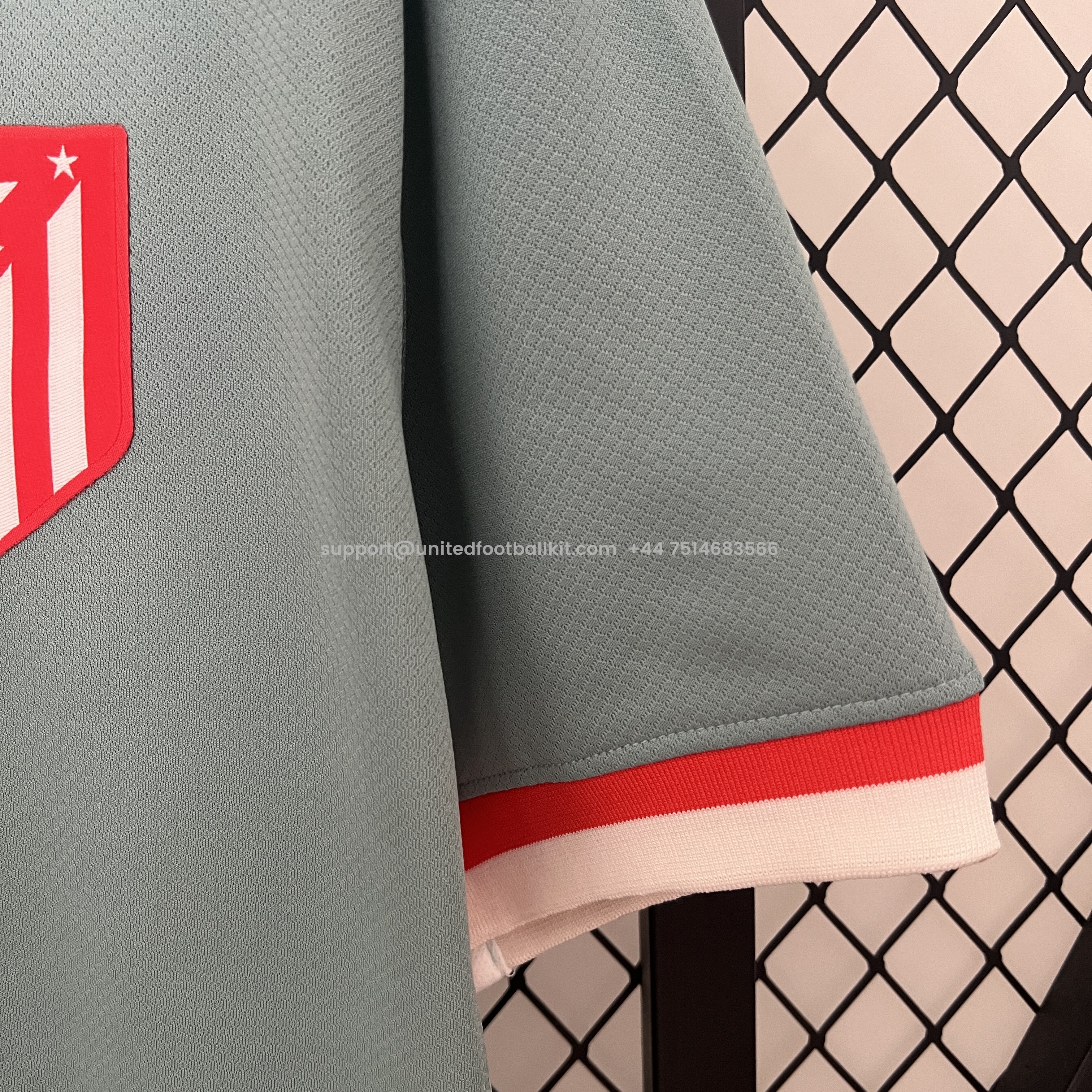 Unitedfootballkit.com | Atletico Madrid 24-25 Away Jersey - Fans Version -Customize Name, Number and Patch | Worldwide Shipping