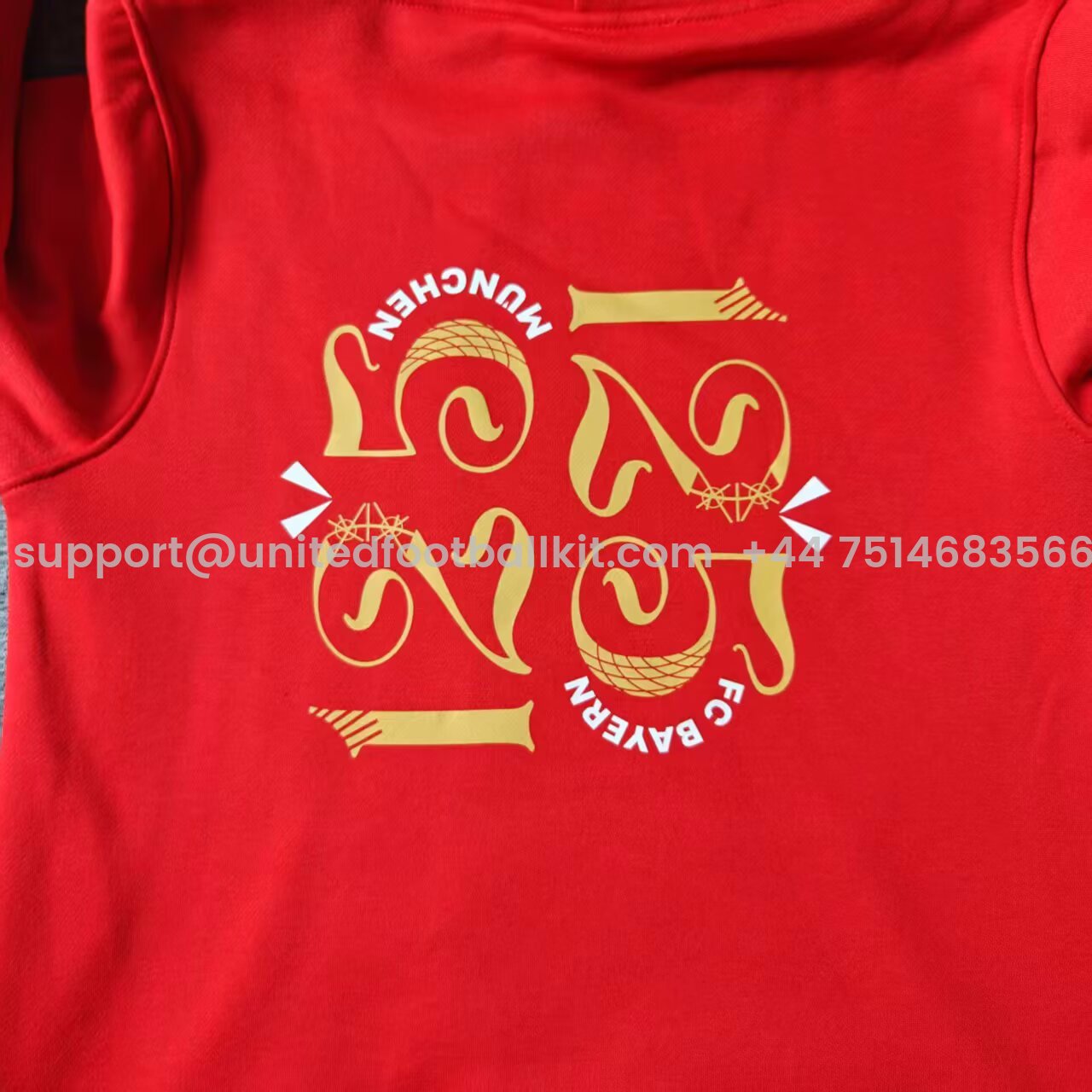 Unitedfootballkit.com | Bayern Munich 2025 125th Anniversary Unisex Pullover Hoodie -Customize Name, Number and Patch | Worldwide Shipping