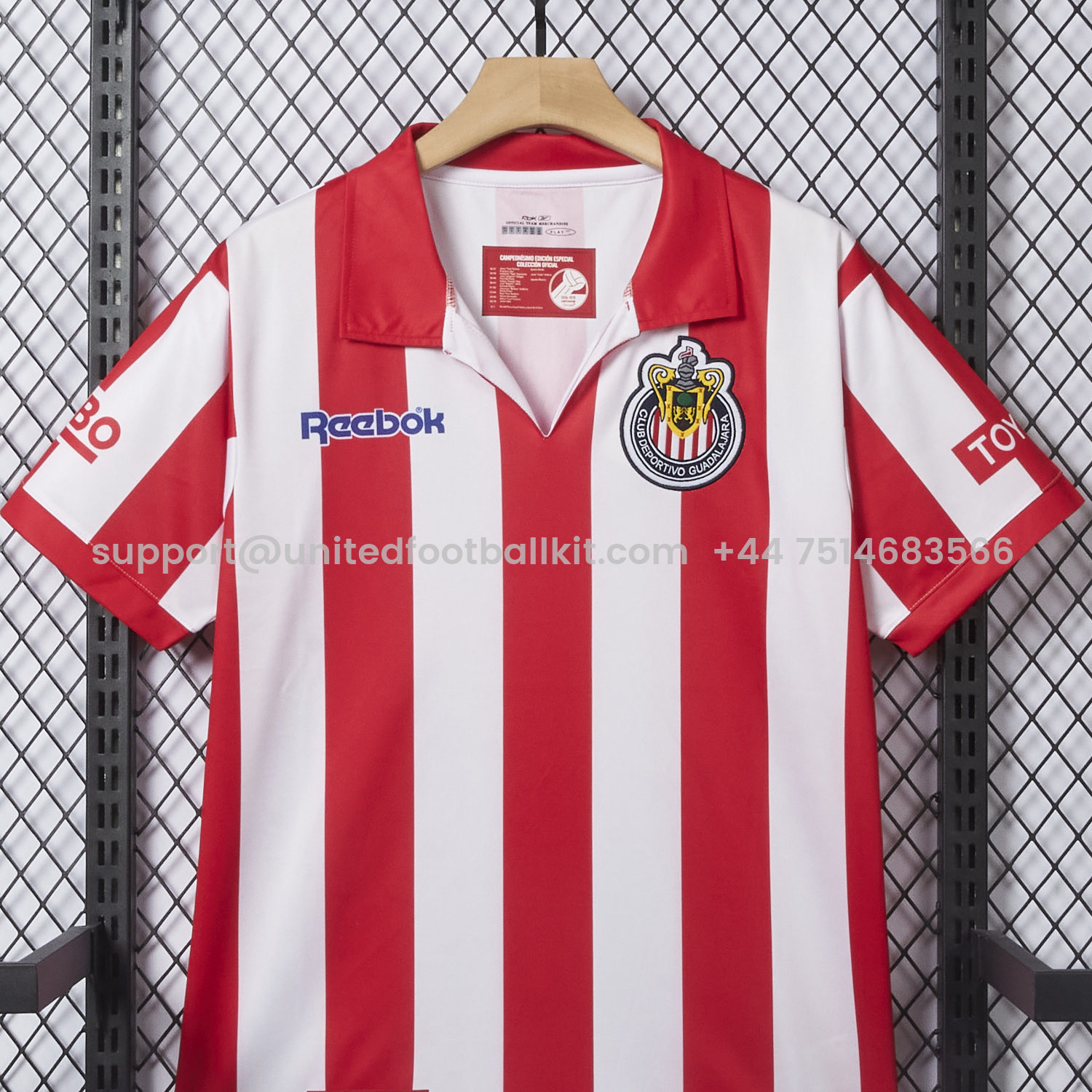 Unitedfootballkit.com | Retro Chivas de Guadalajara 2007-08 Champion Special Jersey -Customize Name, Number and Patch | Worldwide Shipping