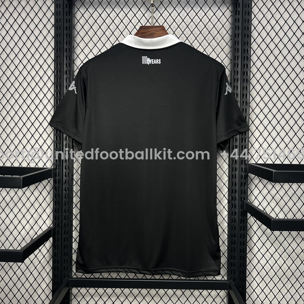 Unitedfootballkit.com | AS Monaco 24-25 100th Anniversary Jersey - Fans Version -Customize Name, Number and Patch | Worldwide Shipping