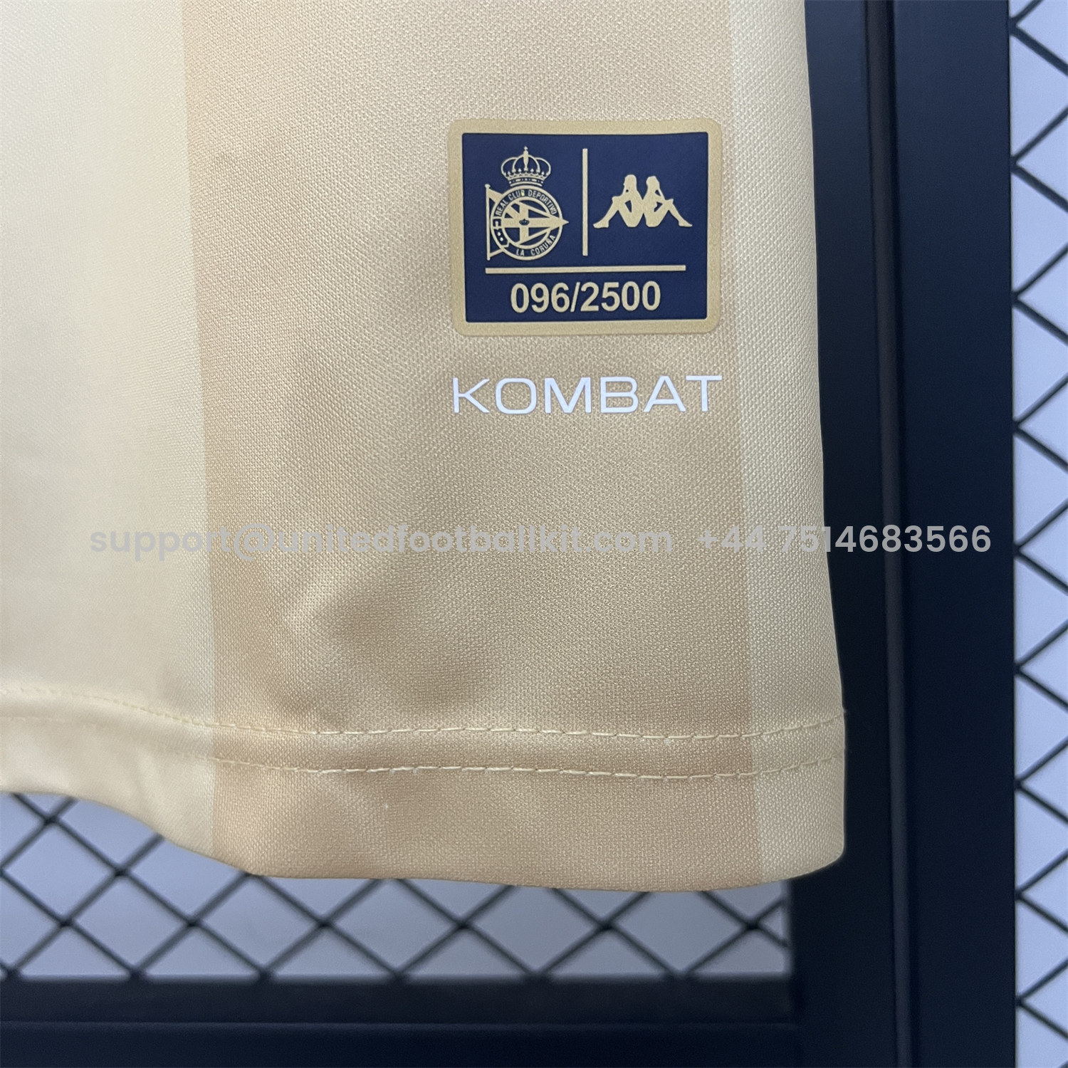 Unitedfootballkit.com | Deportivo de La Coruña 24-25 25th Anniversary of La Liga Triumph Jersey - Fans Version -Customize Name, Number and Patch | Worldwide Shipping