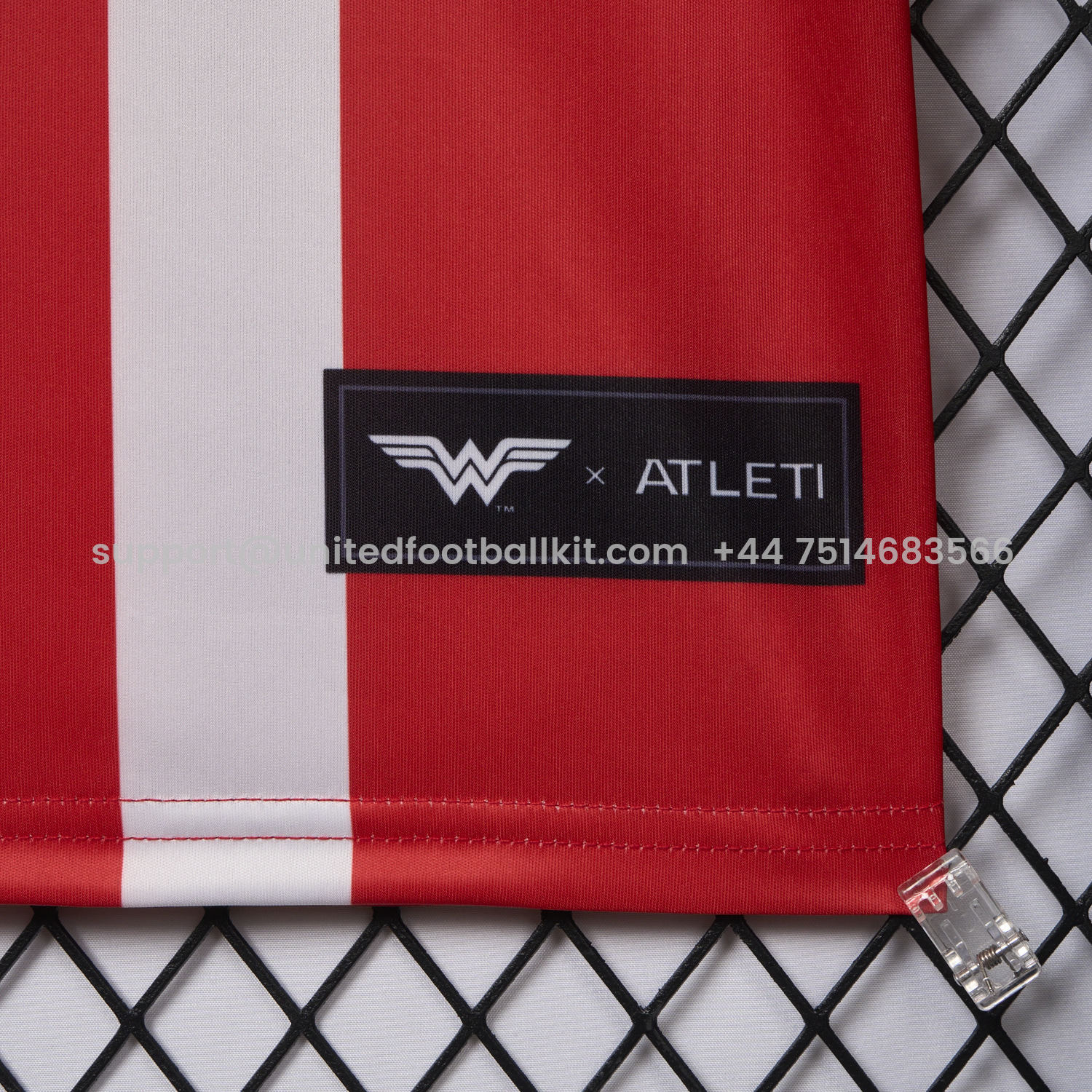 Unitedfootballkit.com | Atletico Madrid 25-26 Wonder Woman Special Edition - Fans Version -Customize Name, Number and Patch | Worldwide Shipping