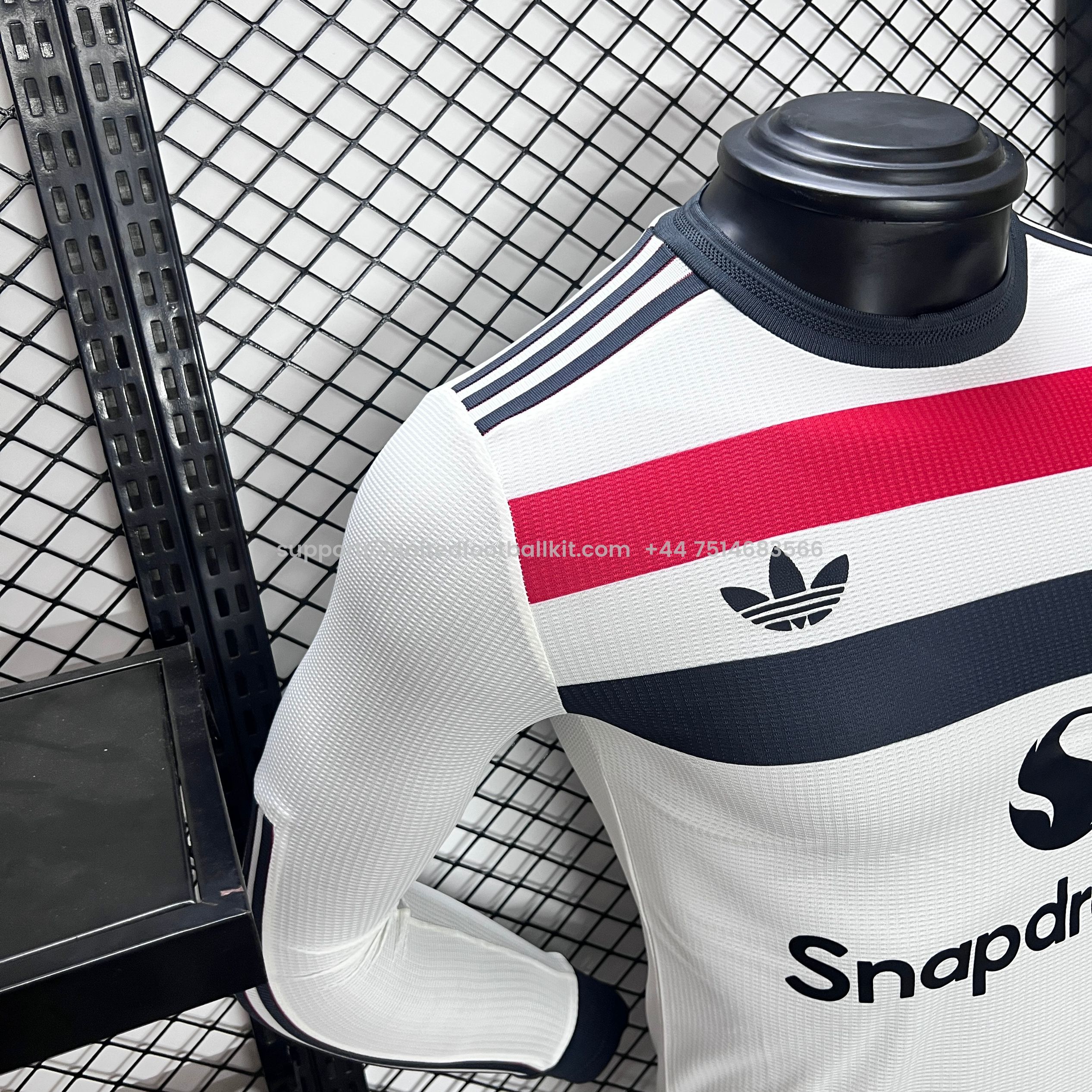 Unitedfootballkit.com | Manchester United 24-25 Third Long Sleeve Jersey - Player Version -Customize Name, Number and Patch | Worldwide Shipping