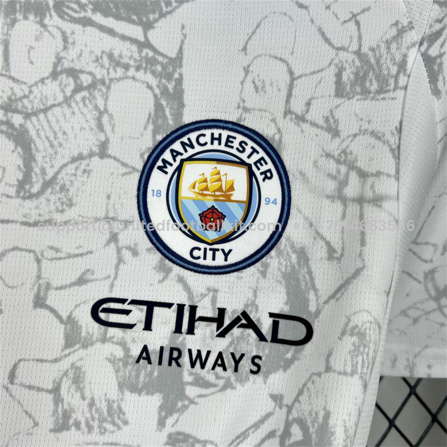 Unitedfootballkit.com | Manchester City 25-26 Away Jersey - Fans Version -Customize Name, Number and Patch | Worldwide Shipping