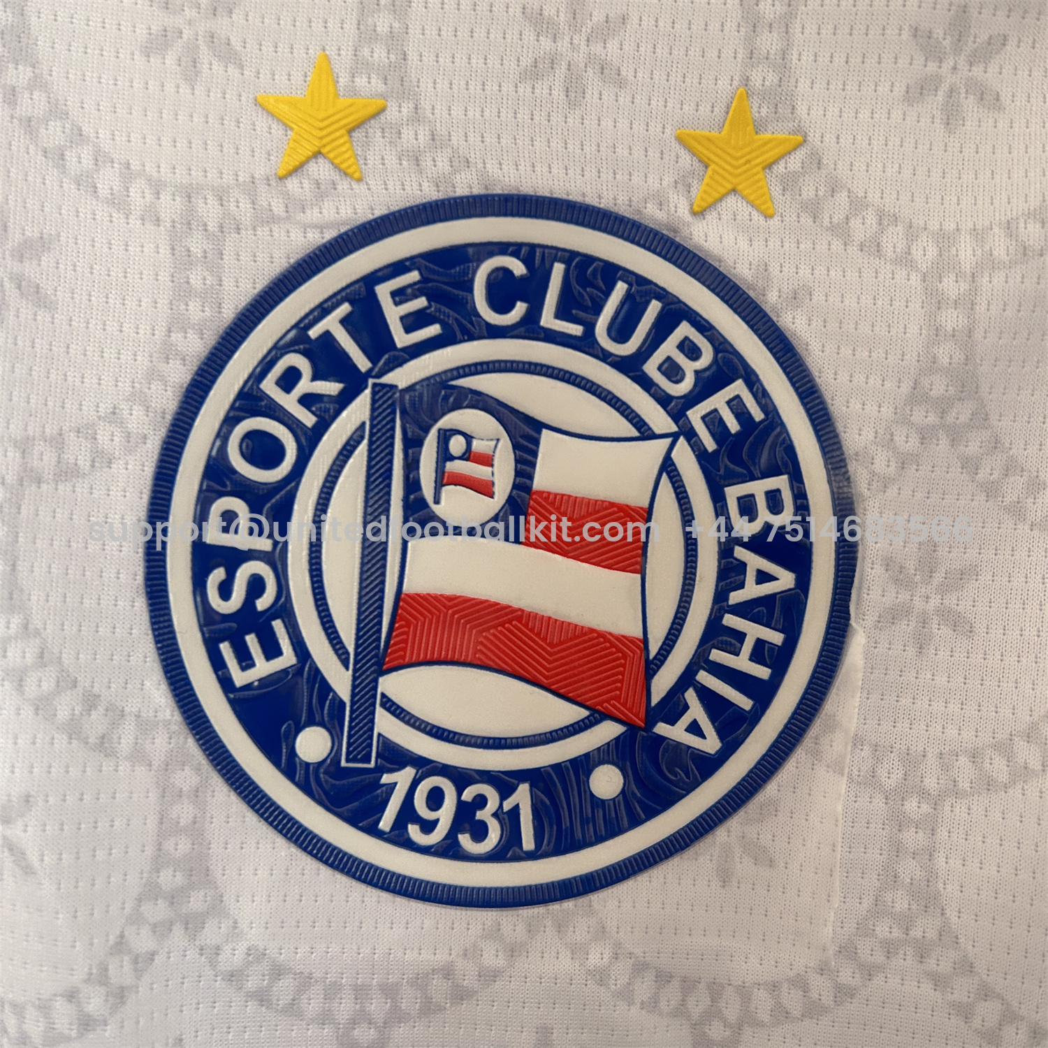 Unitedfootballkit.com | Bahia 25-26 Home Unsponsored Jersey - Fans Version -Customize Name, Number and Patch | Worldwide Shipping