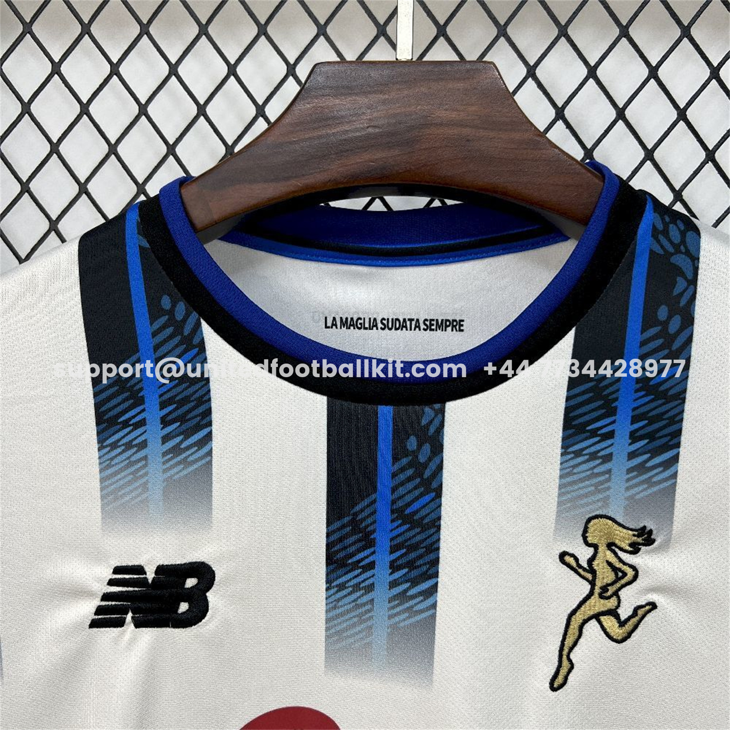 Unitedfootballkit.com | Atalanta 25-26 Away White Jersey - Fans Version -Customize Name, Number and Patch | Worldwide Shipping