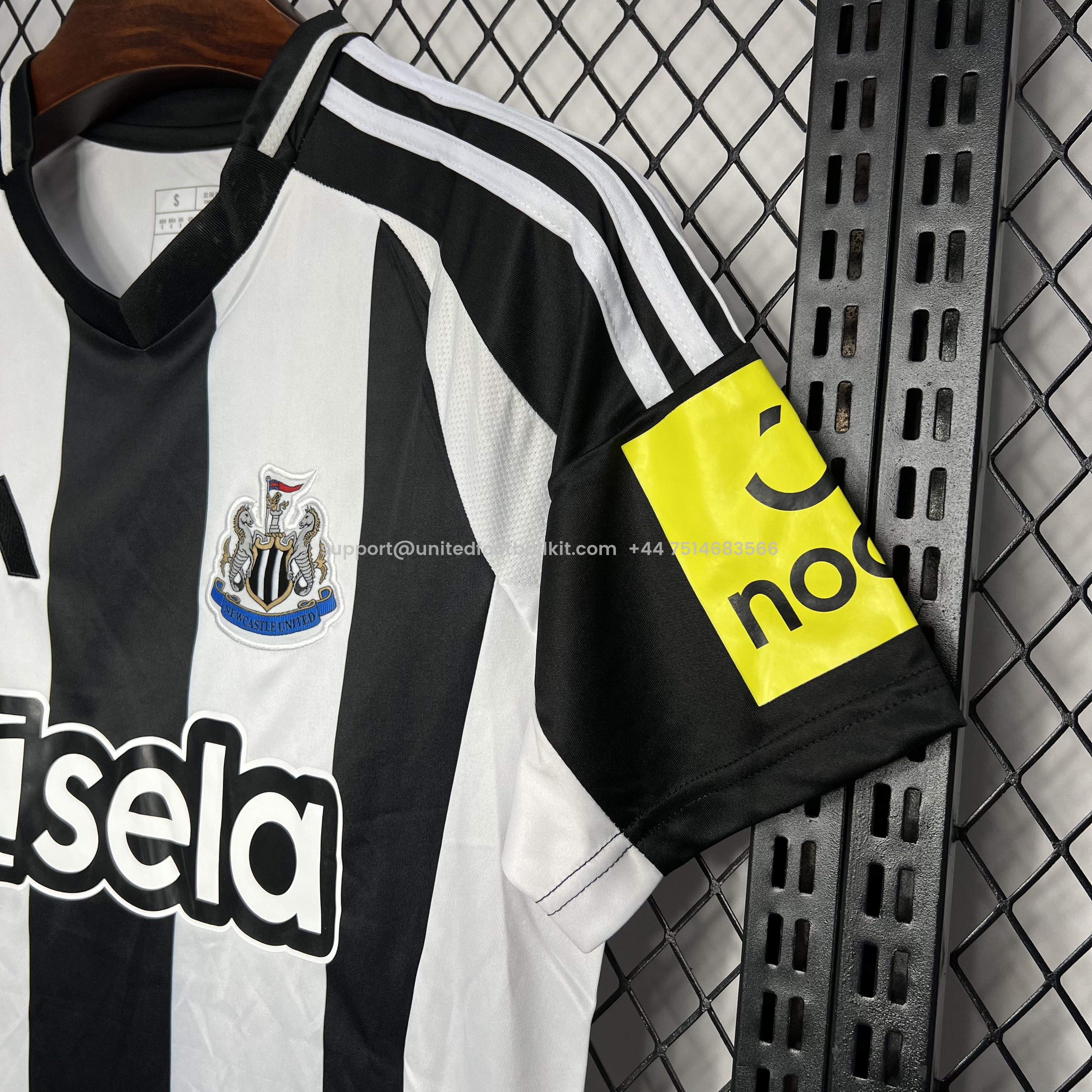 Unitedfootballkit.com | Newcastle United 24-25 Home Stadium Jersey - Fans Version -Customize Name, Number and Patch | Worldwide Shipping
