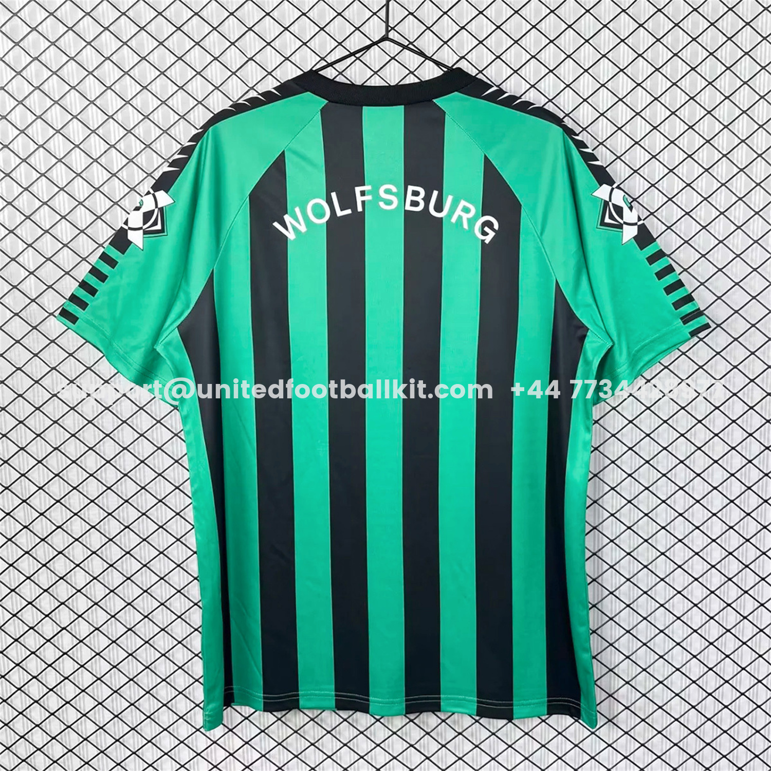 Unitedfootballkit.com | Retro Wolfsburg 1994-96 Away Jersey -Customize Name, Number and Patch | Worldwide Shipping