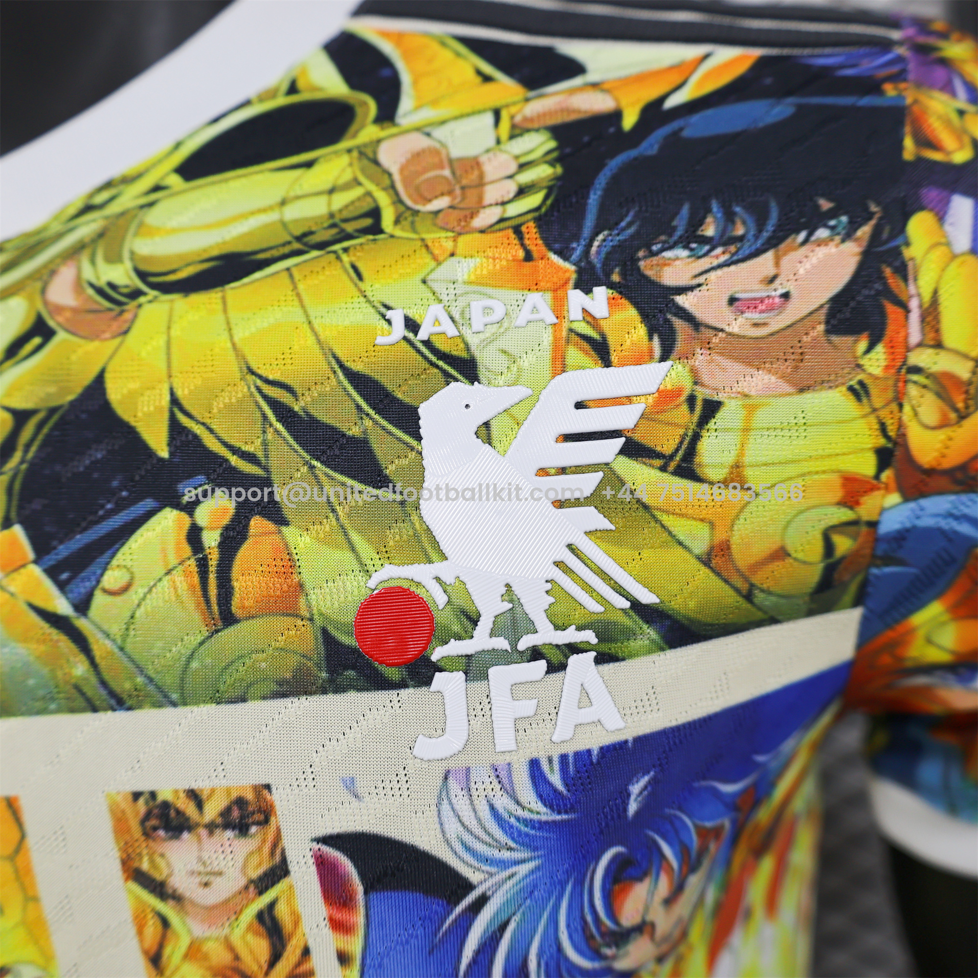 Unitedfootballkit.com | Japan 2024 Saint Seiya Special Edition Jersey - Player Version -Customize Name, Number and Patch | Worldwide Shipping