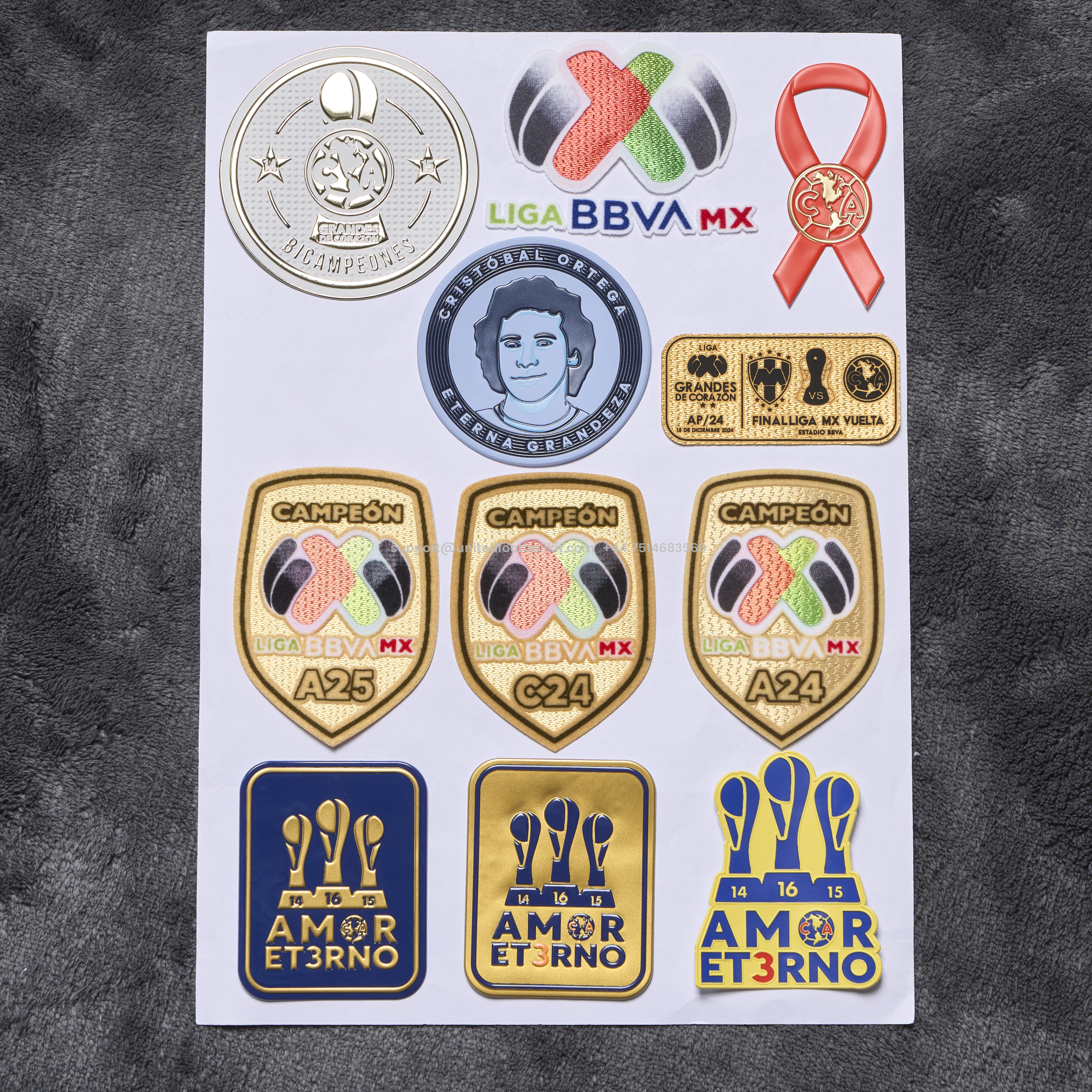 Unitedfootballkit.com | 【NEW】Club América 24-25 Away Jersey - Fans Version -Customize Name, Number and Patch | Worldwide Shipping