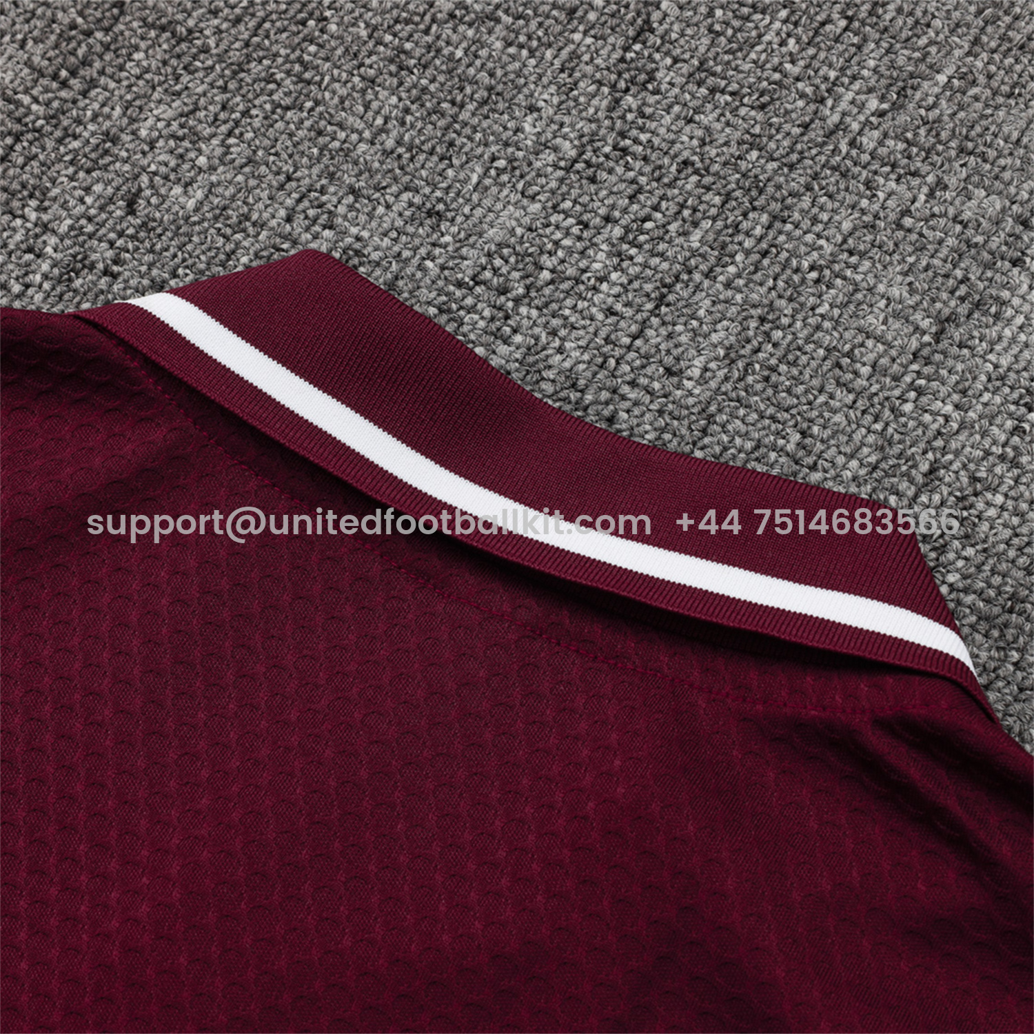 Unitedfootballkit.com | Bayern Munich 25-26 POLO Short-Sleeve Training Set - Deep Red Top and Pants -Customize Name, Number and Patch | Worldwide Shipping