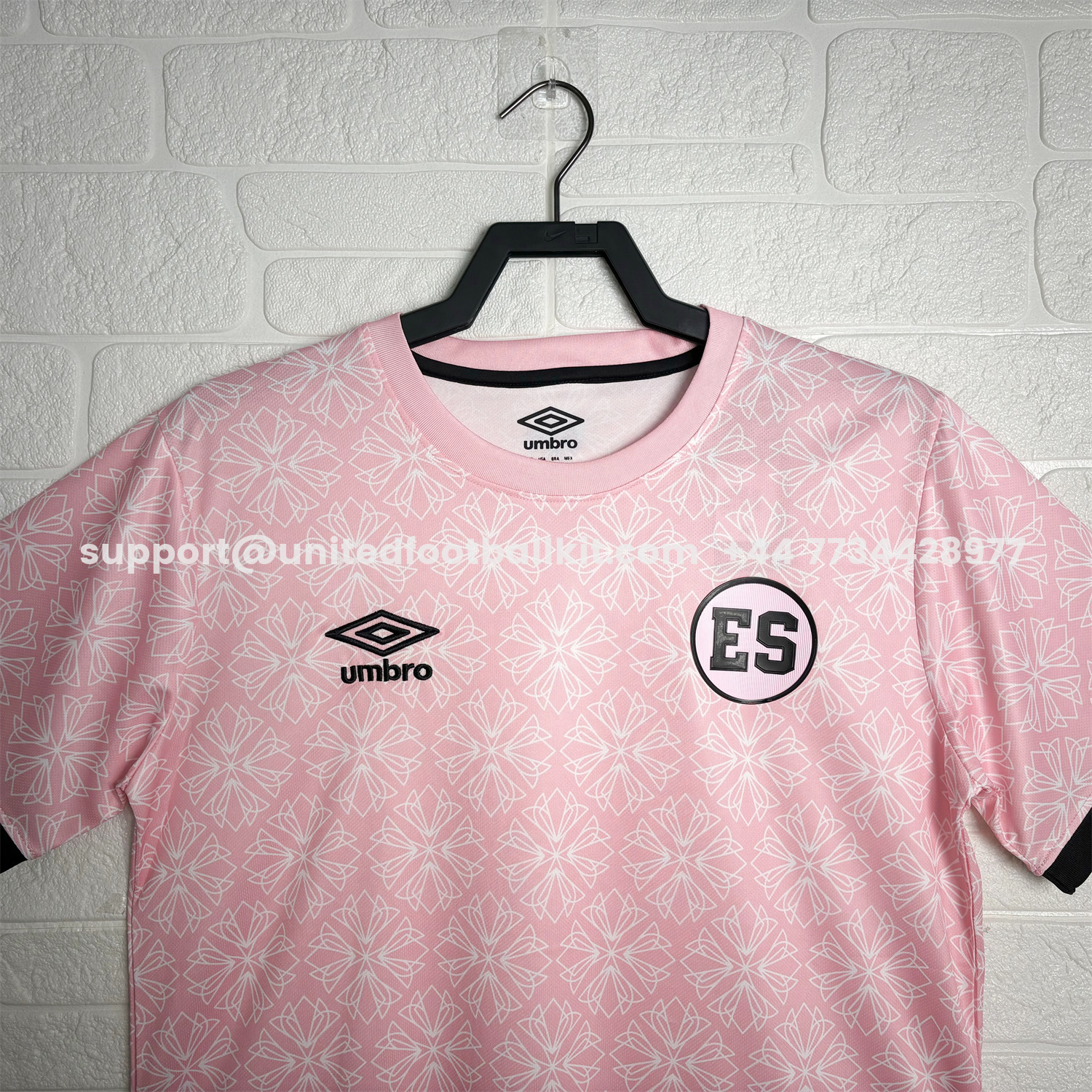 Unitedfootballkit.com | El Salvador 2025-26 Pink Pre-Match Jersey - Fans Version -Customize Name, Number and Patch | Worldwide Shipping