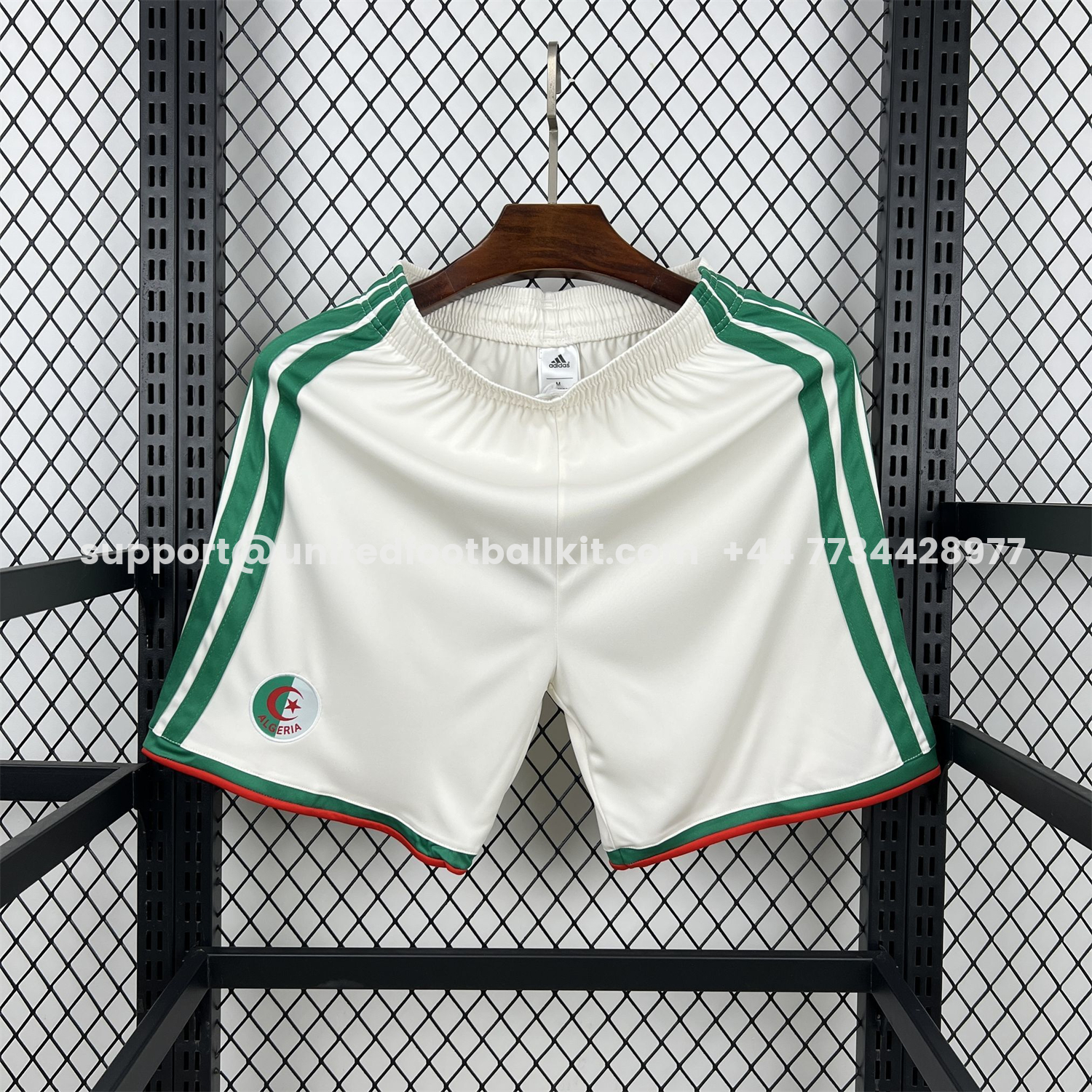 Unitedfootballkit.com | Algeria 2026 Home Shorts - Fans Version -Customize Name, Number and Patch | Worldwide Shipping