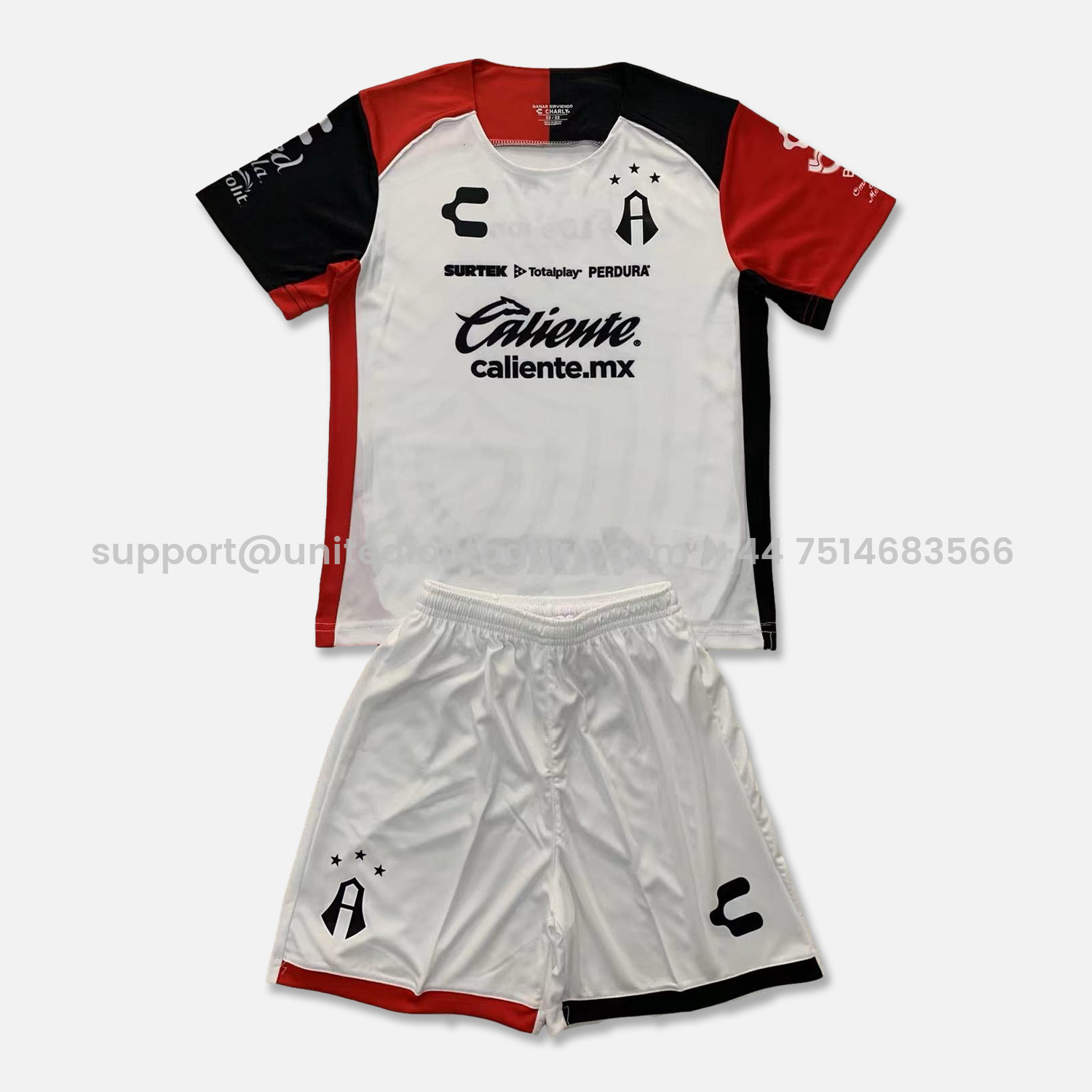 Unitedfootballkit.com | Atlas FC 24-25 Away Kids Kit -Customize Name, Number and Patch | Worldwide Shipping