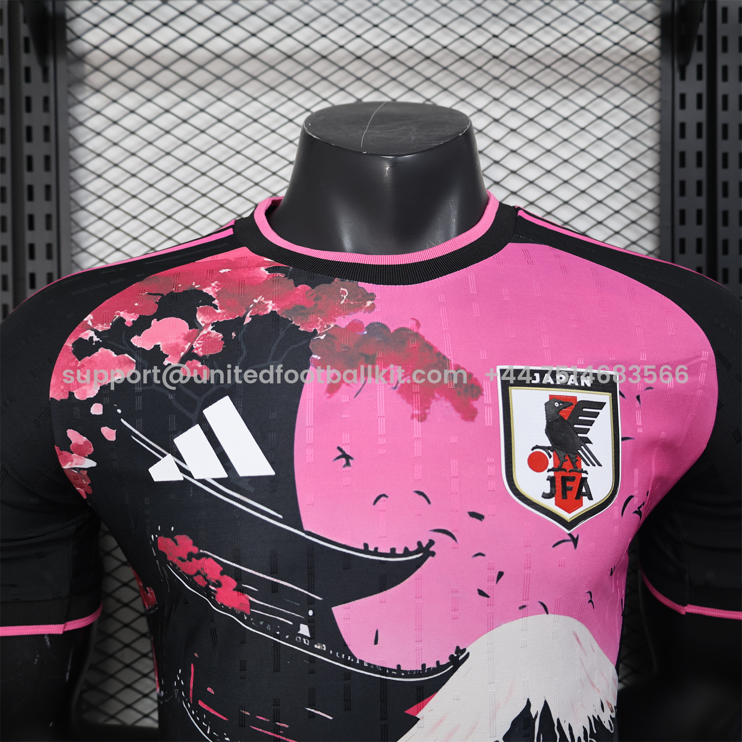 Unitedfootballkit.com | Japan 25-26 Pink Cherry Mount Fuji Special Edition Jersey - Player Version -Customize Name, Number and Patch | Worldwide Shipping