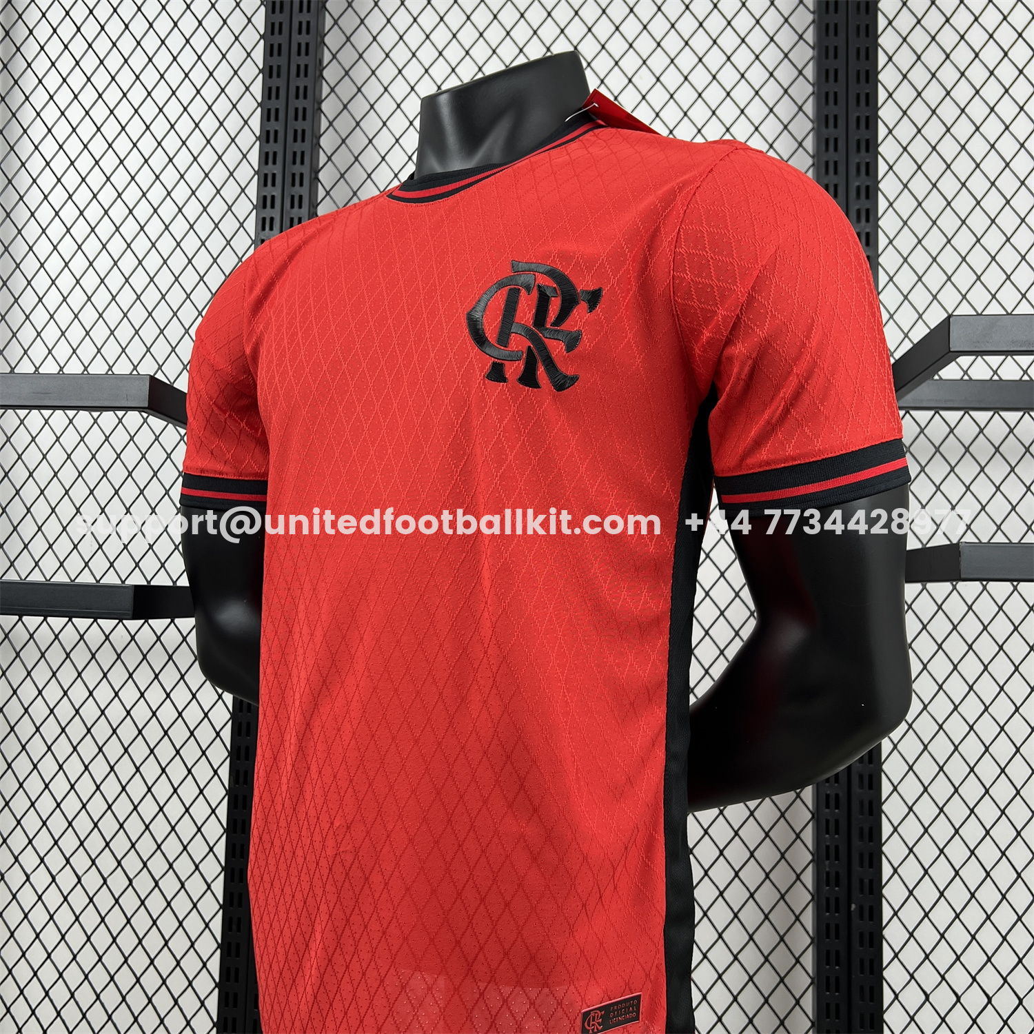 Unitedfootballkit.com | Flamengo 26-27 Red Special Jersey - Player Version -Customize Name, Number and Patch | Worldwide Shipping
