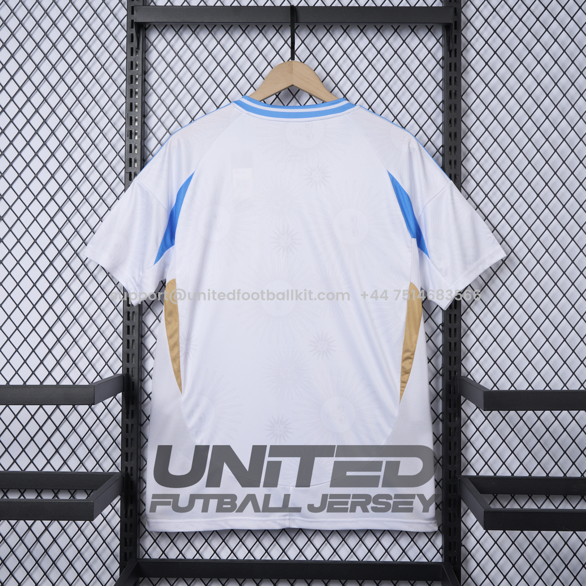 Unitedfootballkit.com | Argentina 2025-26 Sol de Mayo Special Edition Jersey - Fans Version -Customize Name, Number and Patch | Worldwide Shipping