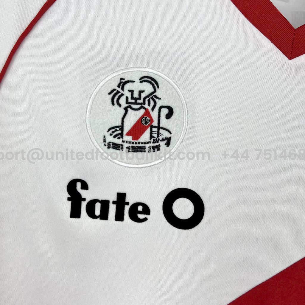 Unitedfootballkit.com | Retro River Plate 1986-87 Home Jersey -Customize Name, Number and Patch | Worldwide Shipping