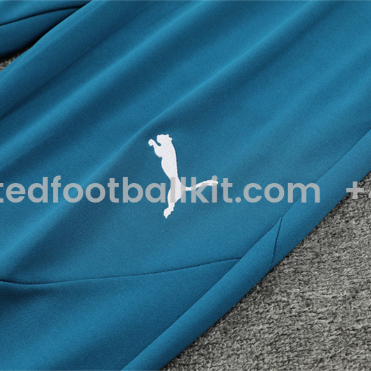 Unitedfootballkit.com | Marseille 24-25 Long Sleeve Training Set - White -Customize Name, Number and Patch | Worldwide Shipping