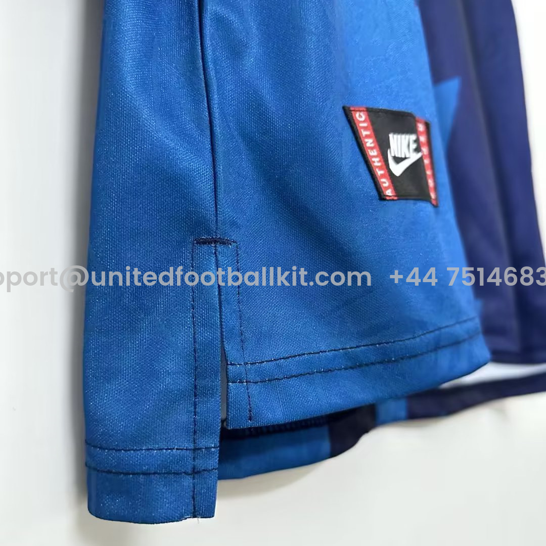 Unitedfootballkit.com | Retro Arsenal 95-96 Away Long Sleeve Jersey -Customize Name, Number and Patch | Worldwide Shipping