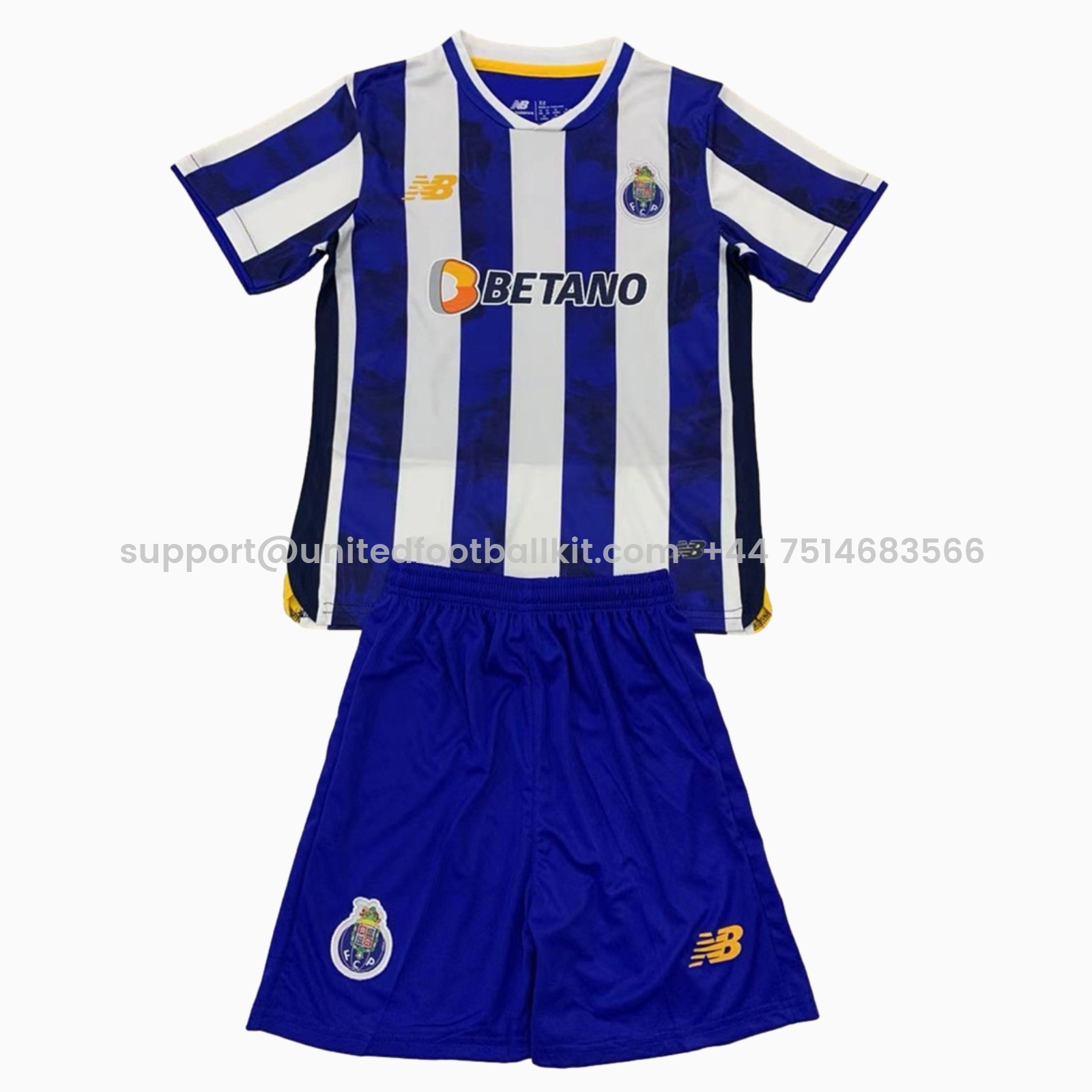 Unitedfootballkit.com | Porto 24-25 Home Men's Adult Jersey Set - Fans Version -Customize Name, Number and Patch | Worldwide Shipping