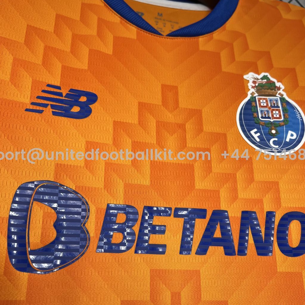 Unitedfootballkit.com | Porto 24-25 Away Jersey - Fans Version -Customize Name, Number and Patch | Worldwide Shipping