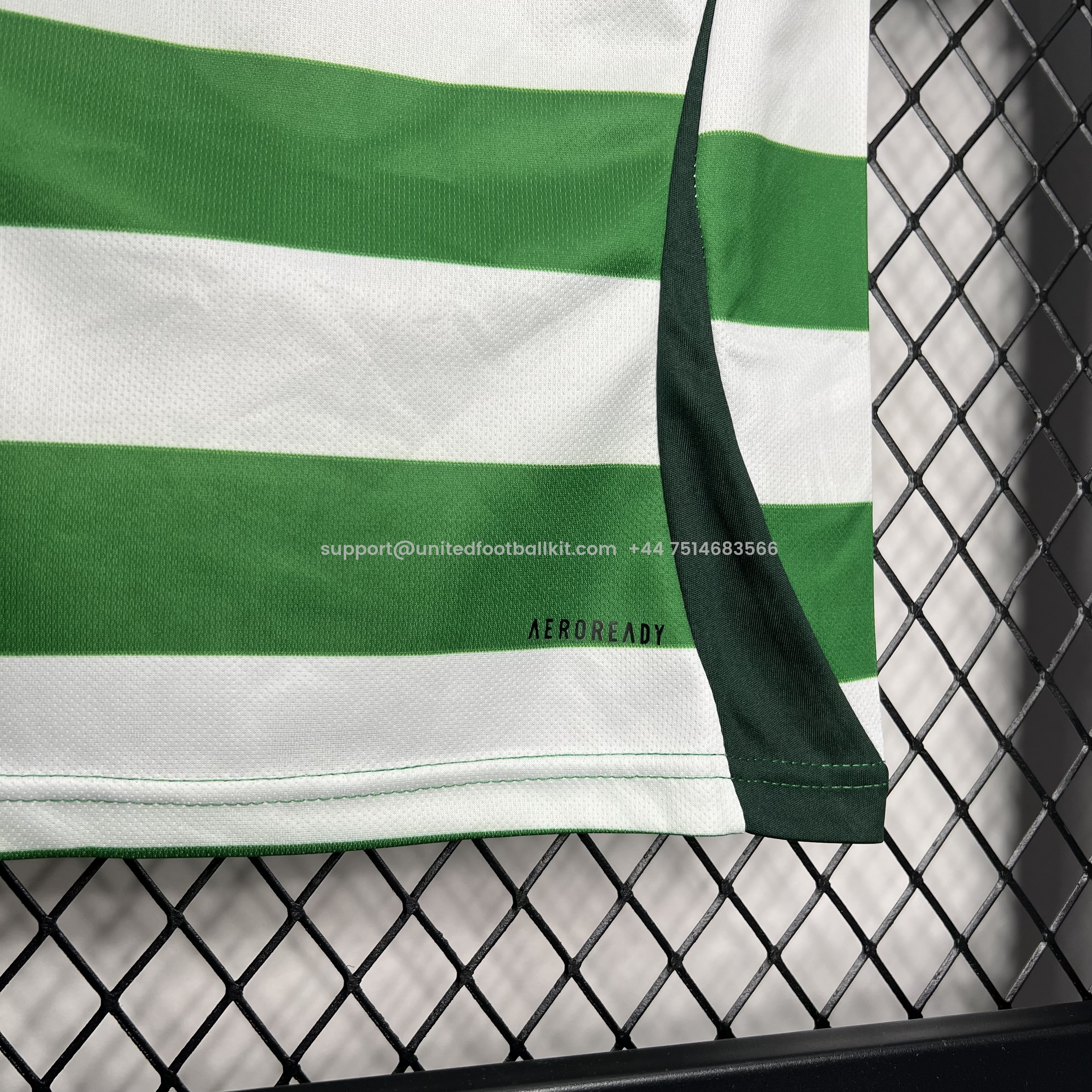 Unitedfootballkit.com | Celtic 24-25 Home Stadium Kids Kit - No Sponsor Version -Customize Name, Number and Patch | Worldwide Shipping