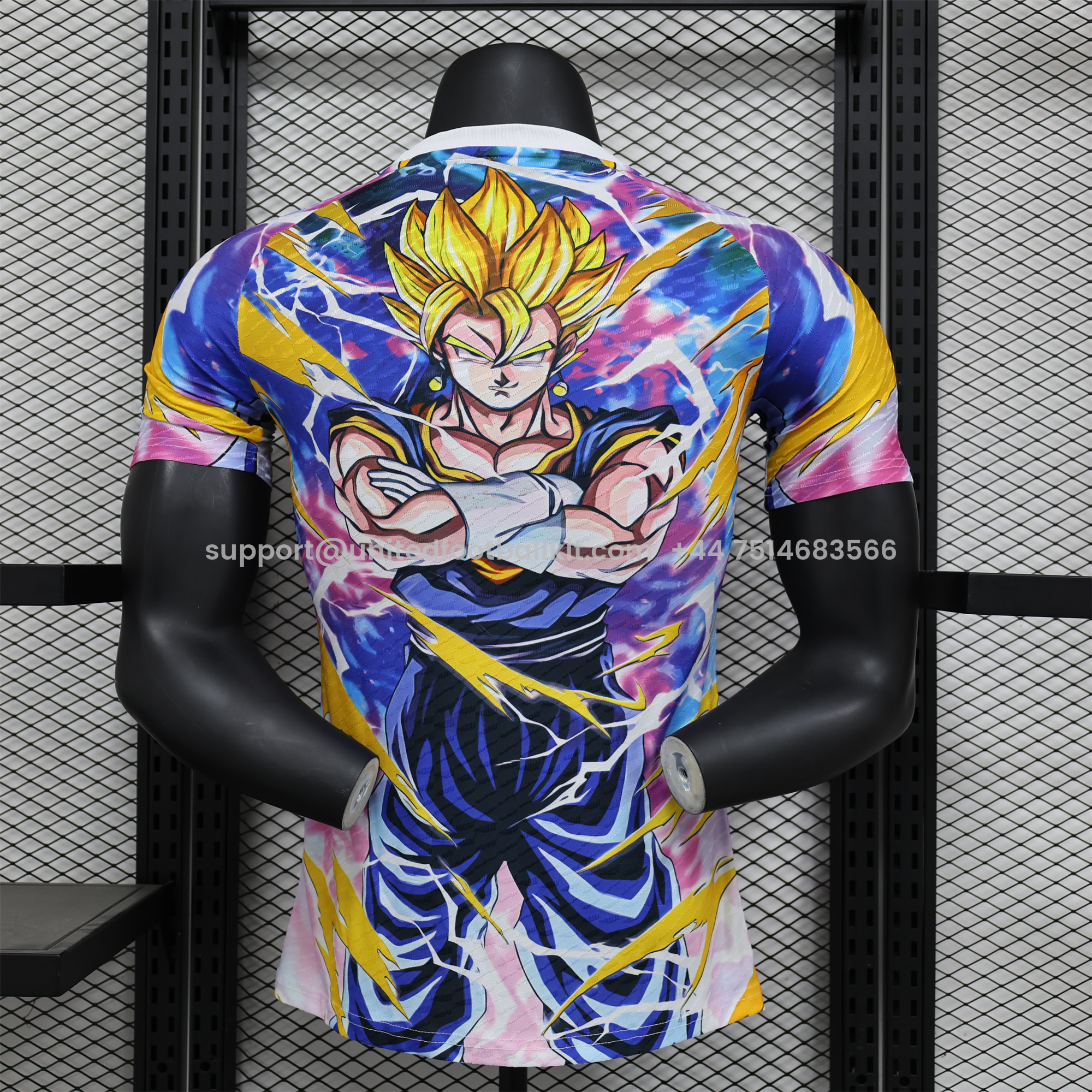 Unitedfootballkit.com | Japan 2024 Gogeta Speical Edition Jersey - Player Version -Customize Name, Number and Patch | Worldwide Shipping