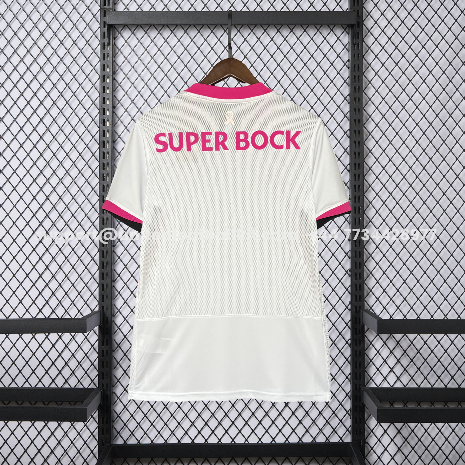 Unitedfootballkit.com | Sporting CP 25-26 Pink And White Special Jersey - Fans Version -Customize Name, Number and Patch | Worldwide Shipping