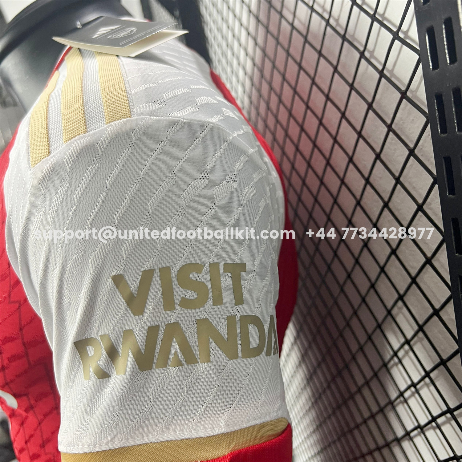 Unitedfootballkit.com | Retro Arsenal 2023-24 Home Red Jersey - Player Version -Customize Name, Number and Patch | Worldwide Shipping