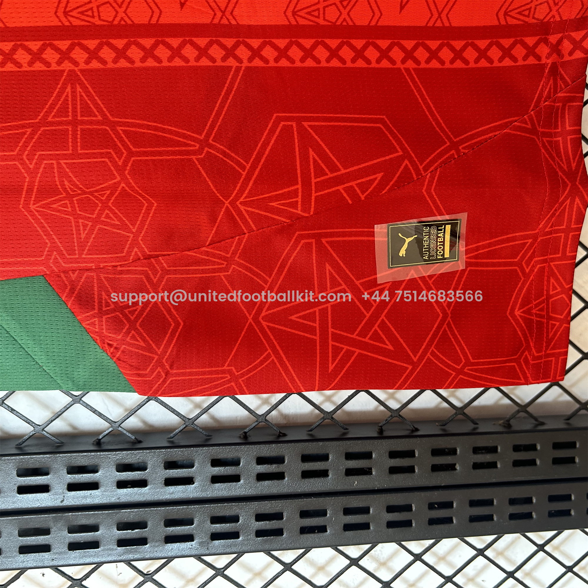 Unitedfootballkit.com | Morocco 24-25 Home Jersey - Fans Version -Customize Name, Number and Patch | Worldwide Shipping