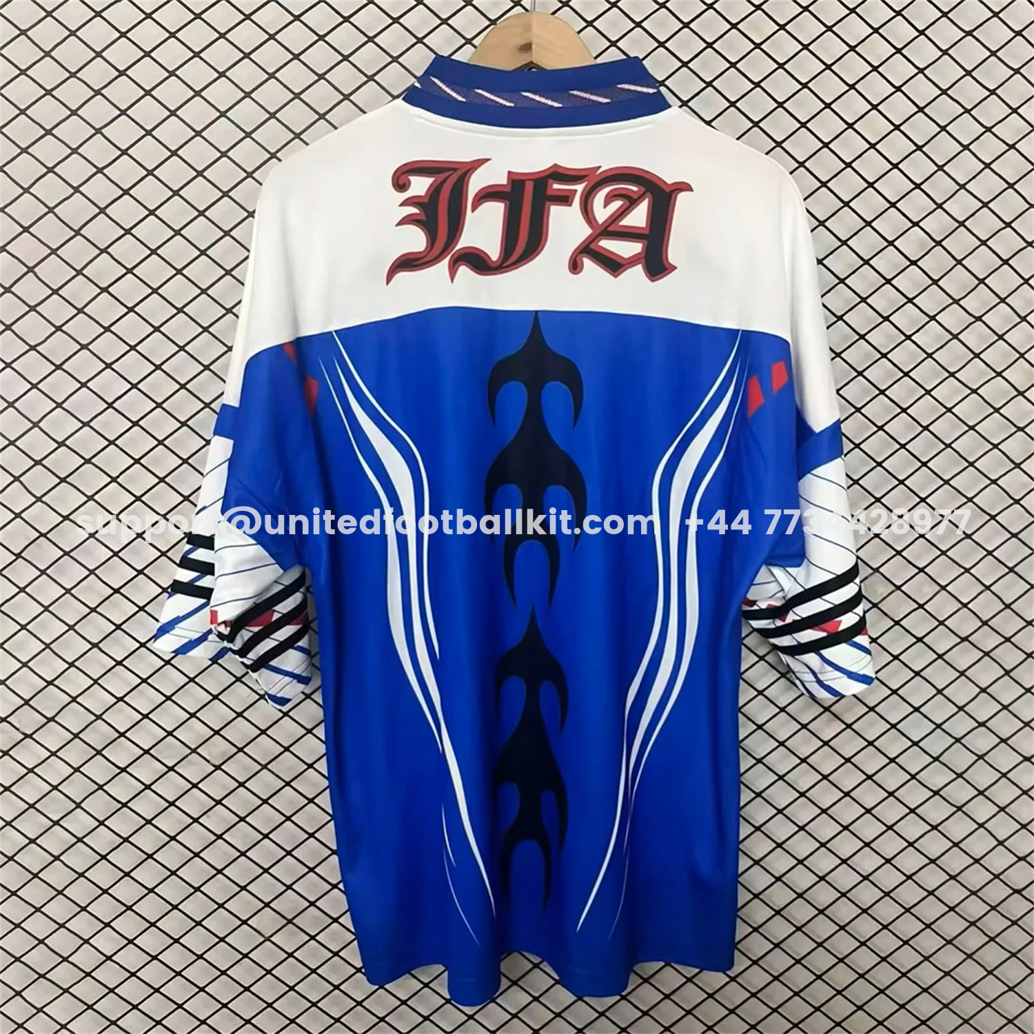 Unitedfootballkit.com | Japan 2026 Retro Style Blue Jersey - Fans Version -Customize Name, Number and Patch | Worldwide Shipping