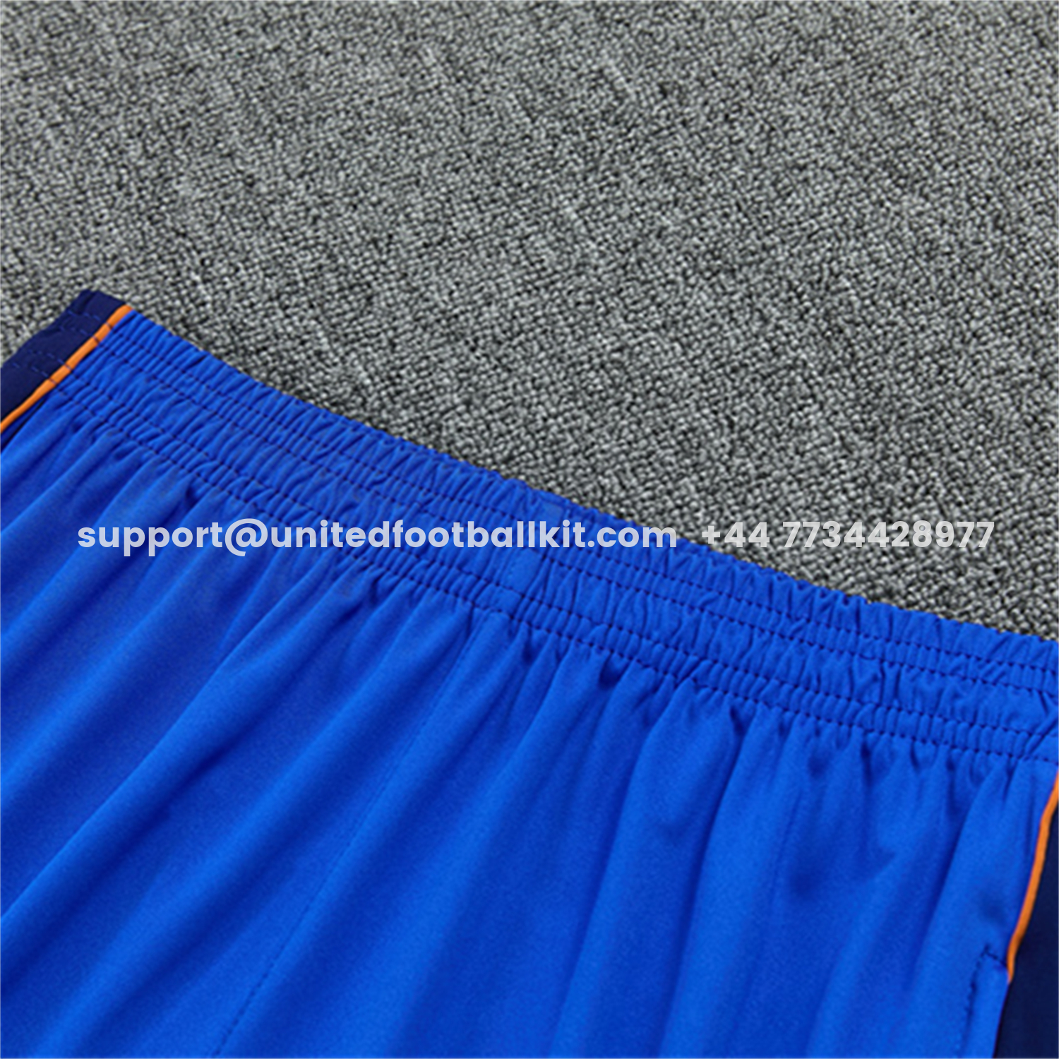 Unitedfootballkit.com | France 2026 Kids Long Sleeve Training Set - Royal Blue Top & Pants -Customize Name, Number and Patch | Worldwide Shipping