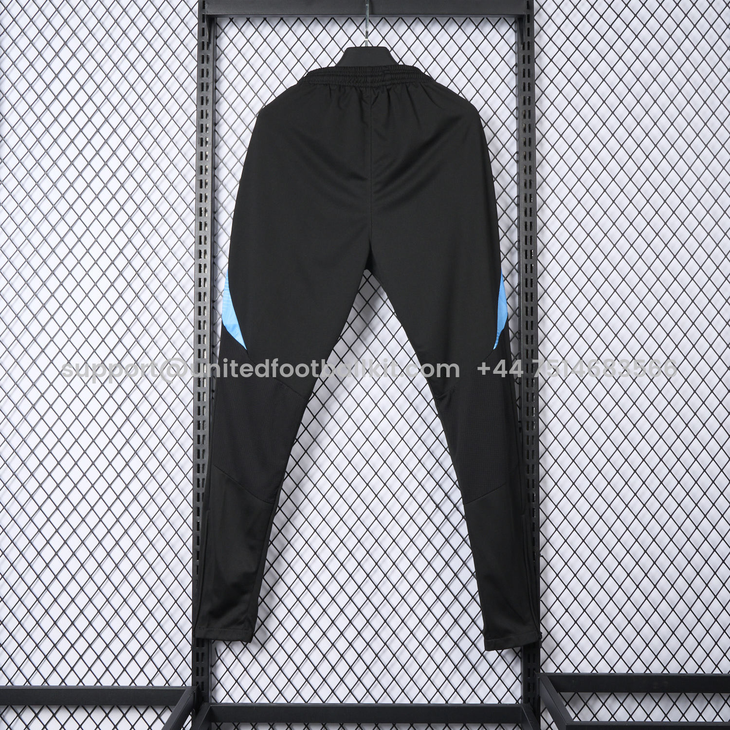 Unitedfootballkit.com | Argentina 24-25 Black Training Pants - Player Version -Customize Name, Number and Patch | Worldwide Shipping