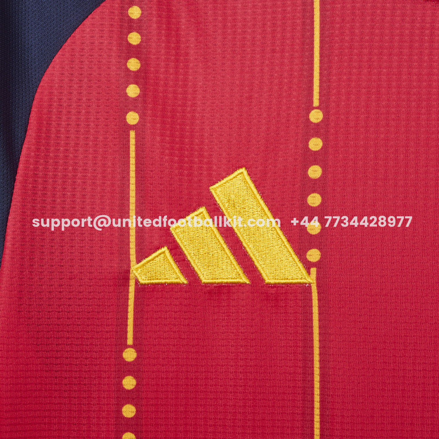 Unitedfootballkit.com | Spain 2026 Home Red Jersey - Fans Version -Customize Name, Number and Patch | Worldwide Shipping