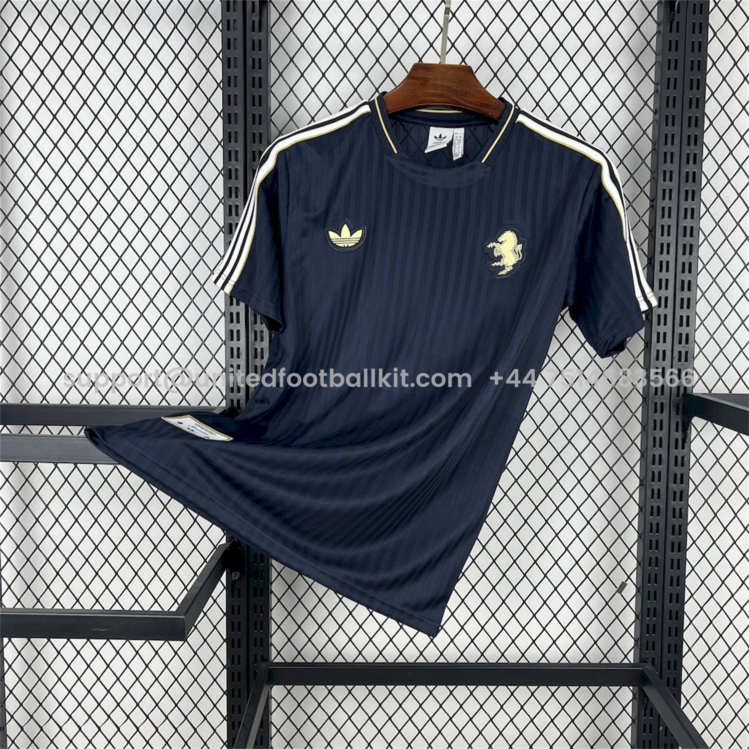 Unitedfootballkit.com | Juventus 2025 Royal Blue Icon Retro Jersey - Fans Version -Customize Name, Number and Patch | Worldwide Shipping