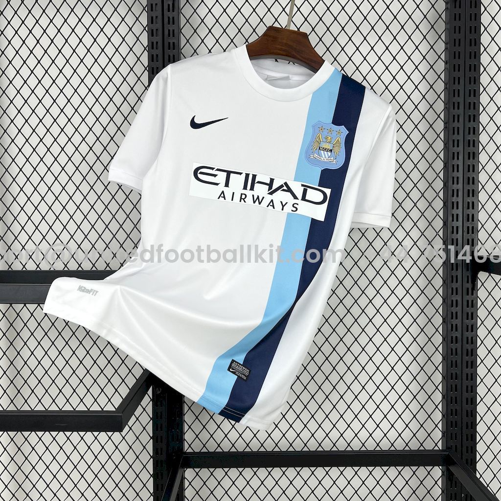 Unitedfootballkit.com | Retro Manchester City 2013-14 Third Jersey -Customize Name, Number and Patch | Worldwide Shipping