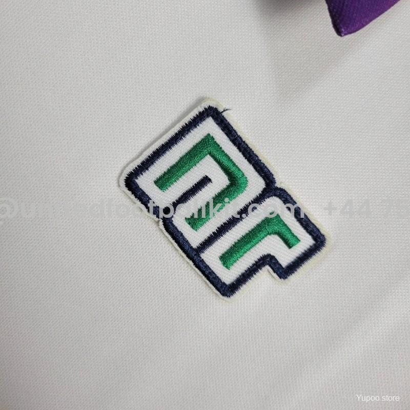 Unitedfootballkit.com | Retro Fiorentina 1984-85 Away Jersey -Customize Name, Number and Patch | Worldwide Shipping