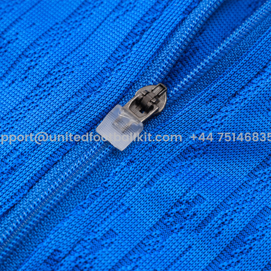 Unitedfootballkit.com | Barcelona 24-25 Long Sleeve Training Set - Player Version - Blue Top and Black Pants -Customize Name, Number and Patch | Worldwide Shipping