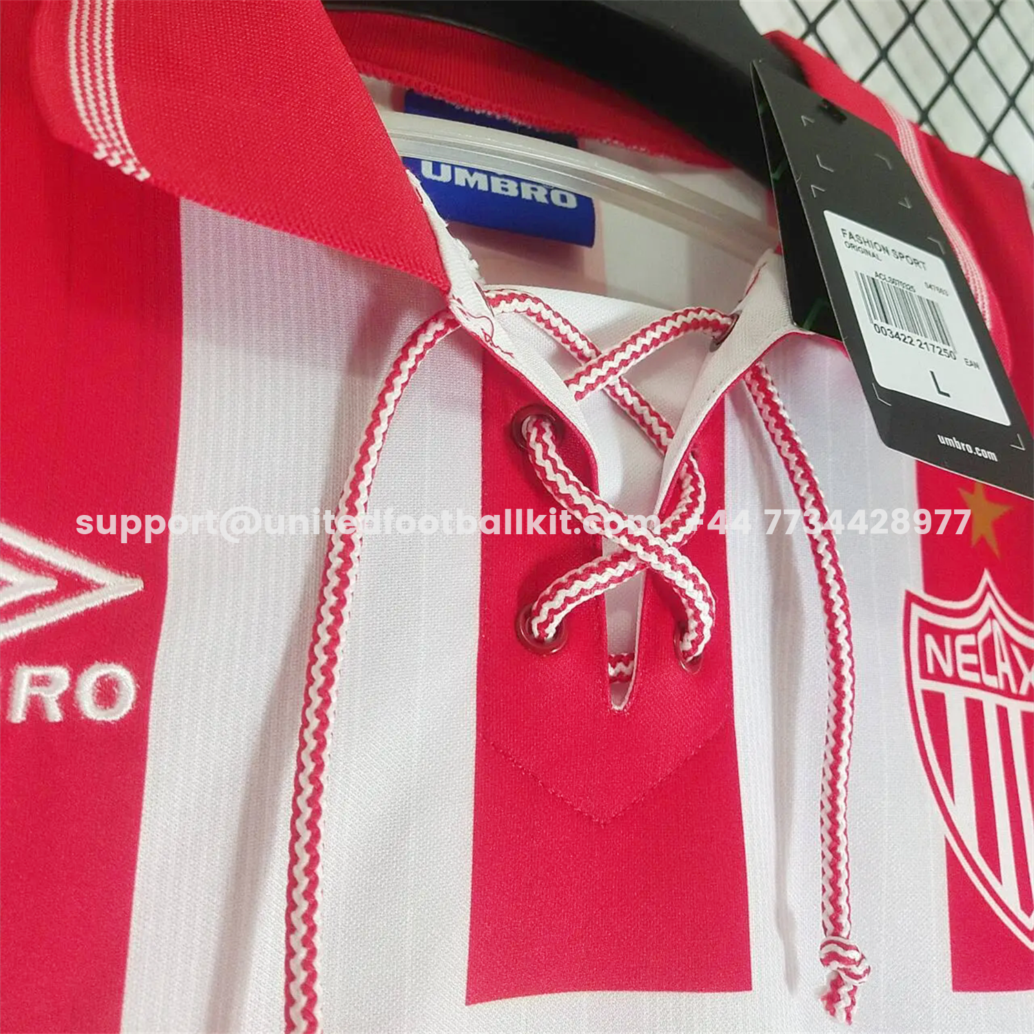 Unitedfootballkit.com | Retro Club Necaxa 1995-96 Home Jersey -Customize Name, Number and Patch | Worldwide Shipping